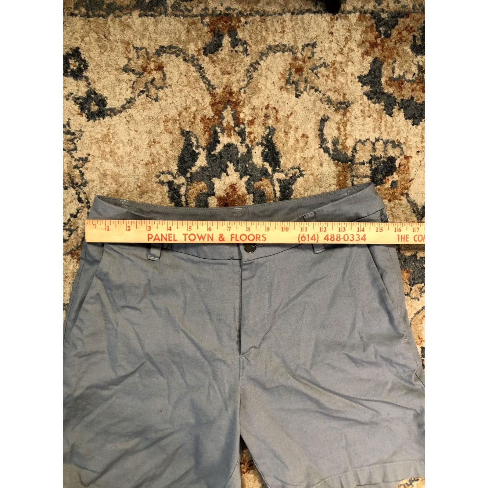 Lululemon Lululemon Shorts Mens 30 Gray Stretch Chino 8 Inseam Golf Casual Summer Size US 30 / EU 46 - 6 Thumbnail