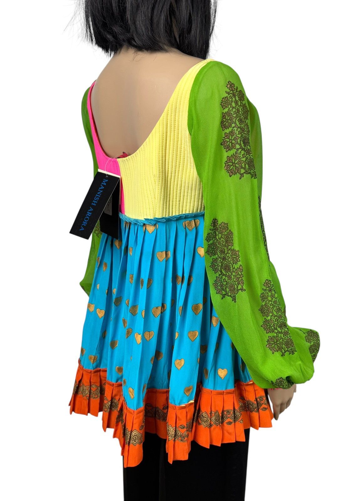 Manish Arora Manish Arora Silk Blouse Pleated Emblished Decor size XL Size XL / US 12-14 / IT 48-50 - 12 Thumbnail