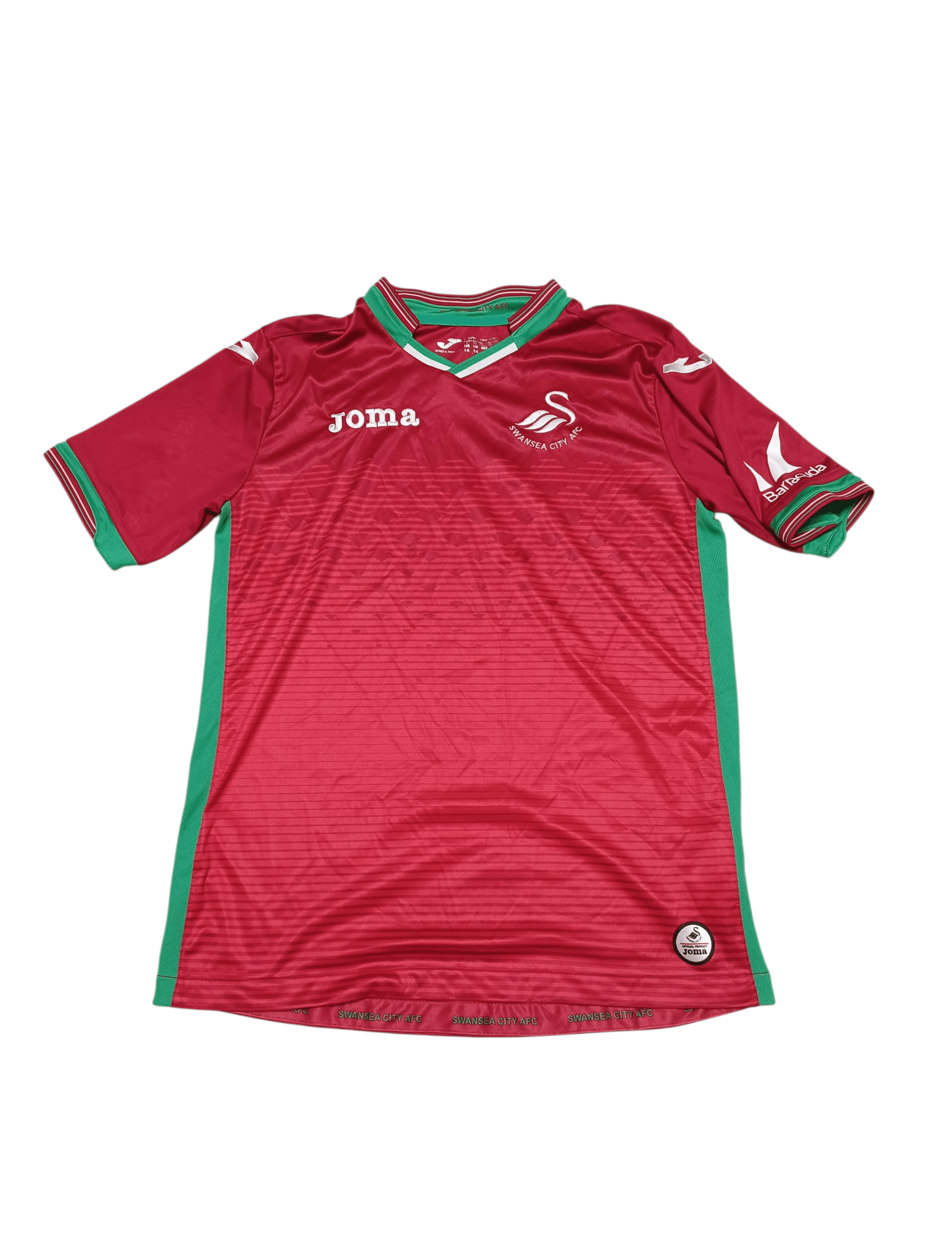 Joma SWANSEA CITY JOMA 2017/2018 SOCCER JERSEY VINTAGE Size US S / EU 44-46 / 1 - 1 Thumbnail