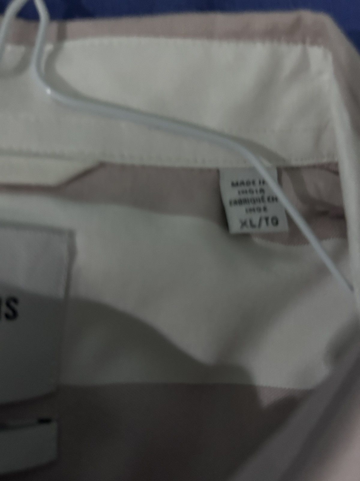 ONLY & SONS Only & Sons Striped Short Sleeve Shirt – Blush Pink & White Size US XL / EU 56 / 4 - 3 Thumbnail