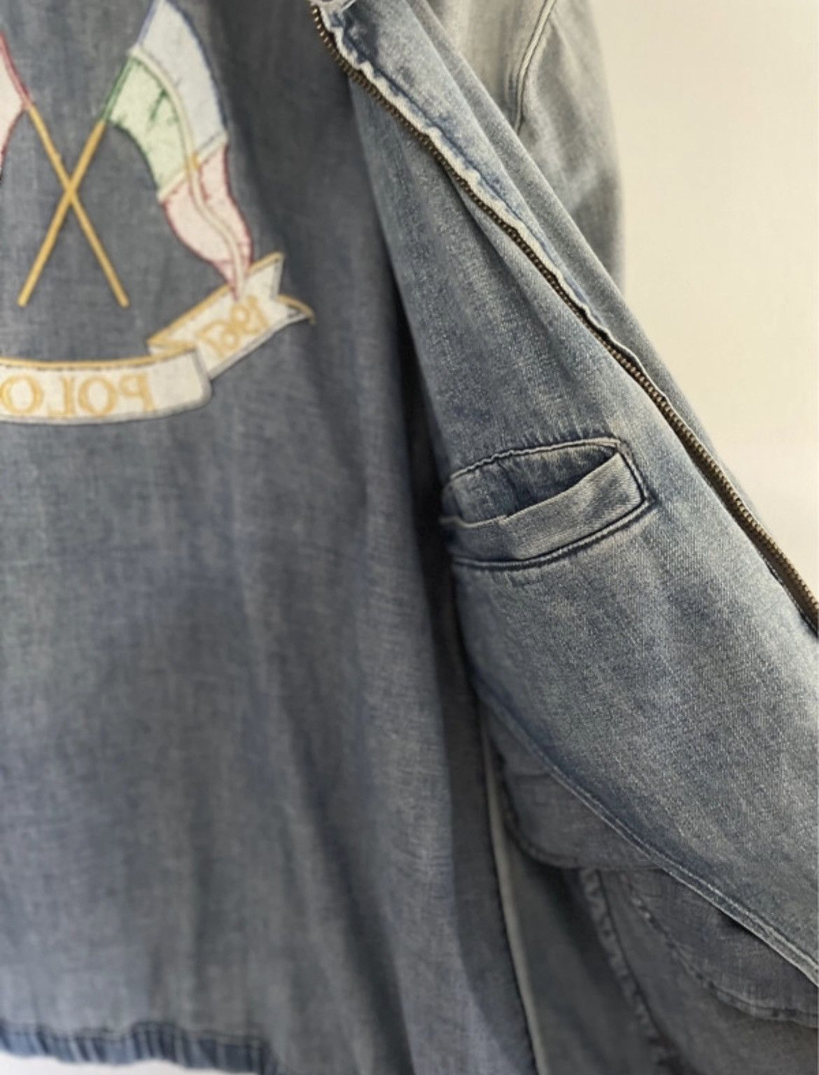 Polo Ralph Lauren × Ralph Lauren Polo Ralph Lauren Cross Flags Denim Jacket Size US M / EU 48-50 / 2 - 6 Thumbnail