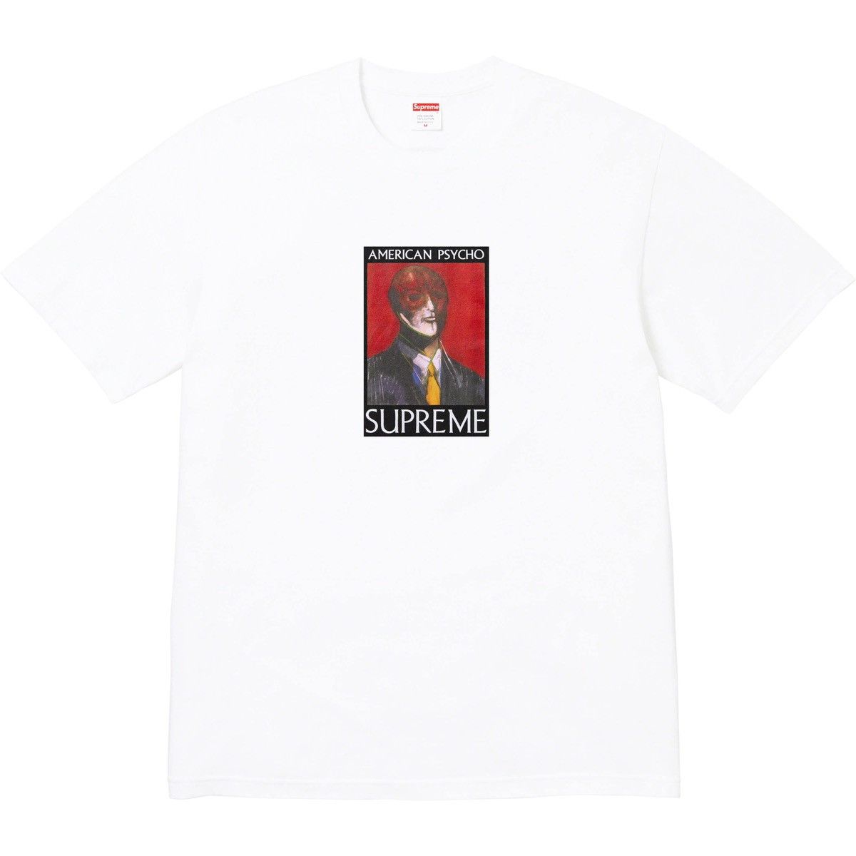 Supreme Supreme American Psycho Tee (White) Size US S / EU 44-46 / 1 - 1 Thumbnail