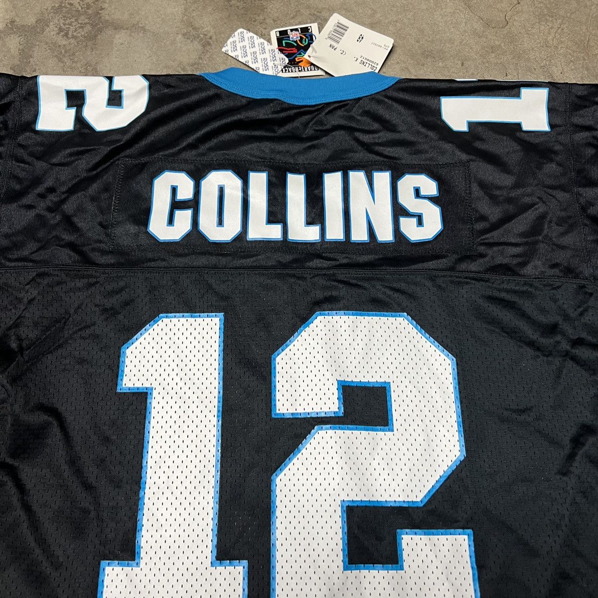 NFL × Vintage Vintage 90’s NFL Carolina Panthers Kerry Collins #12 Jersey Size US L / EU 52-54 / 3 - 2 Thumbnail