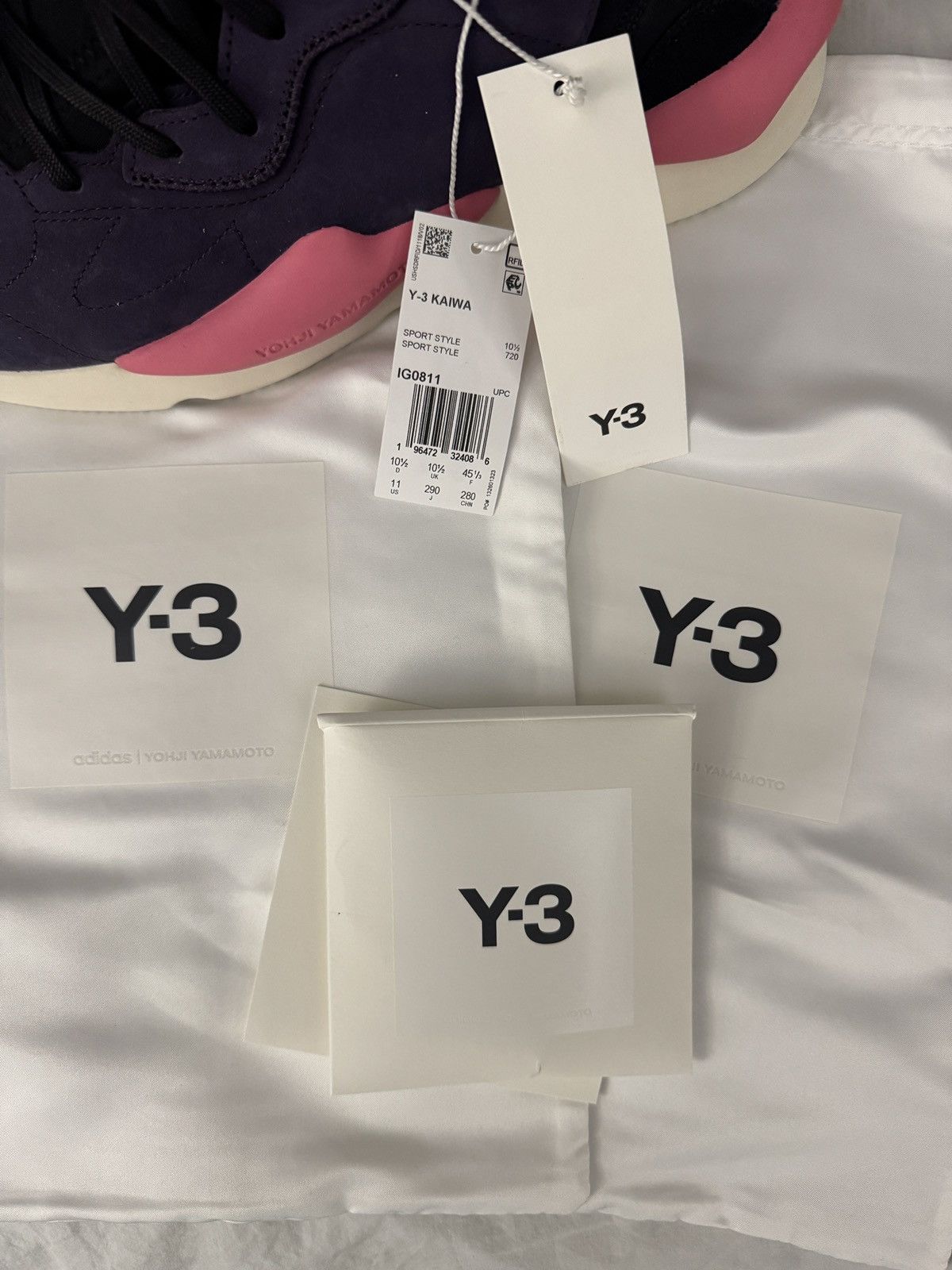 Y-3 Y-3 Kaiwa Sneaker Size US 11 / EU 44 - 8 Thumbnail