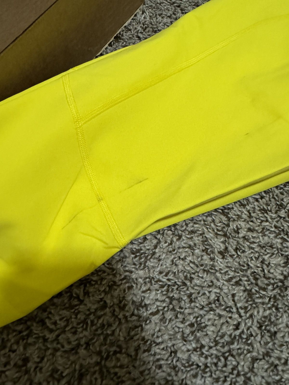 Nike × Off-White Nike x Off White KEEP BACK Running Tights Yellow Size 25" / US 0 / IT 36 - 3 Thumbnail