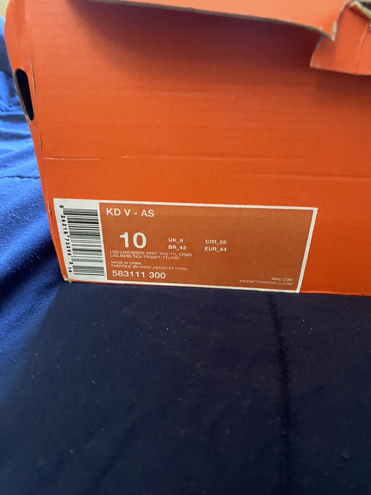 Nike Nike KD V All-Star Size US 10 / EU 43 - 7 Thumbnail