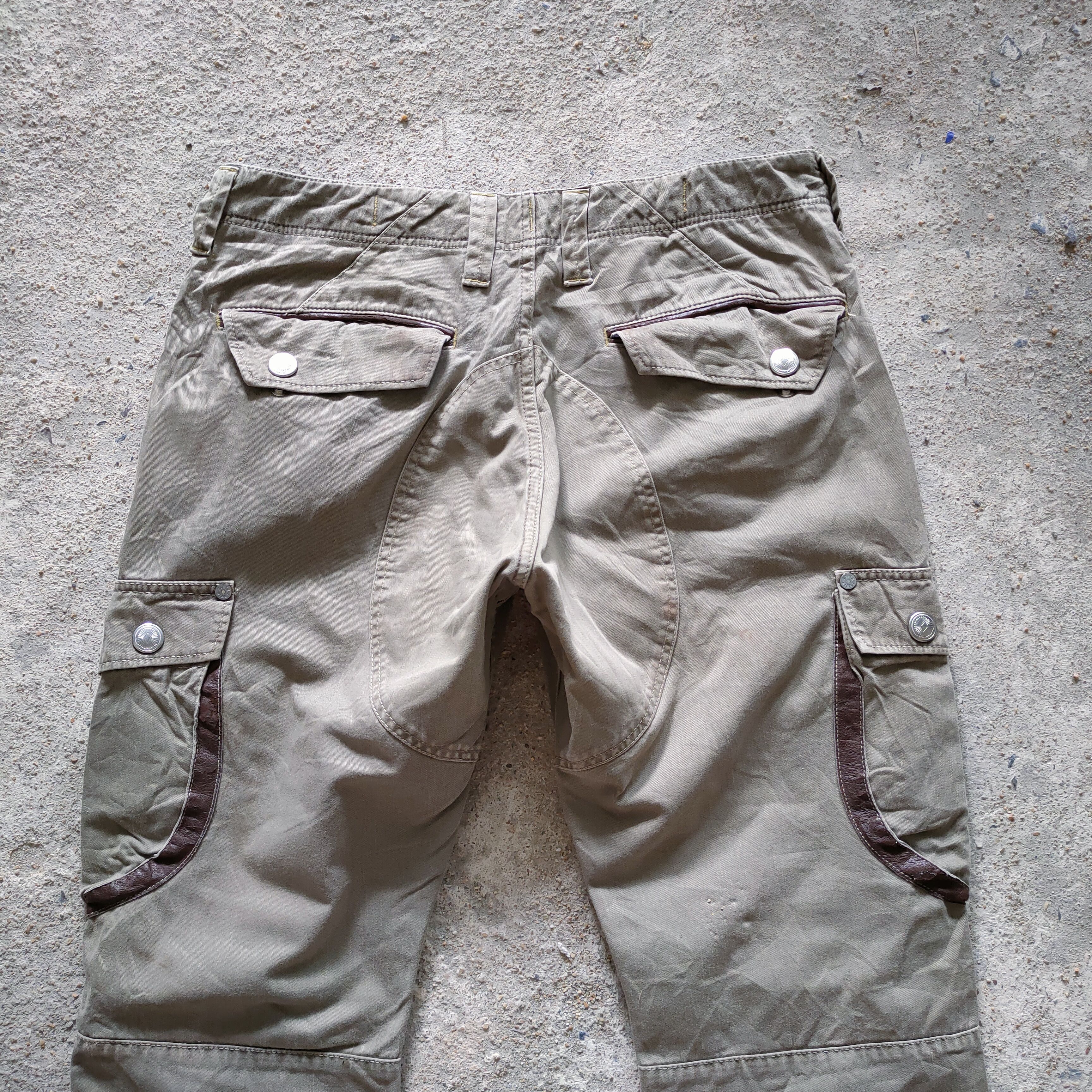 Japanese Brand VINTAGE JAPANESE BRAND FADED CARGO PANTS Size US 34 / EU 50 - 8 Thumbnail