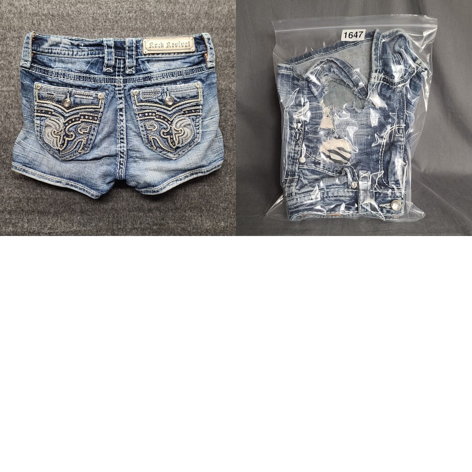 Vintage VINTAGE Rock Revival Shorts Womens 26 Size 26" / US 2 / IT 38 - 9 Thumbnail