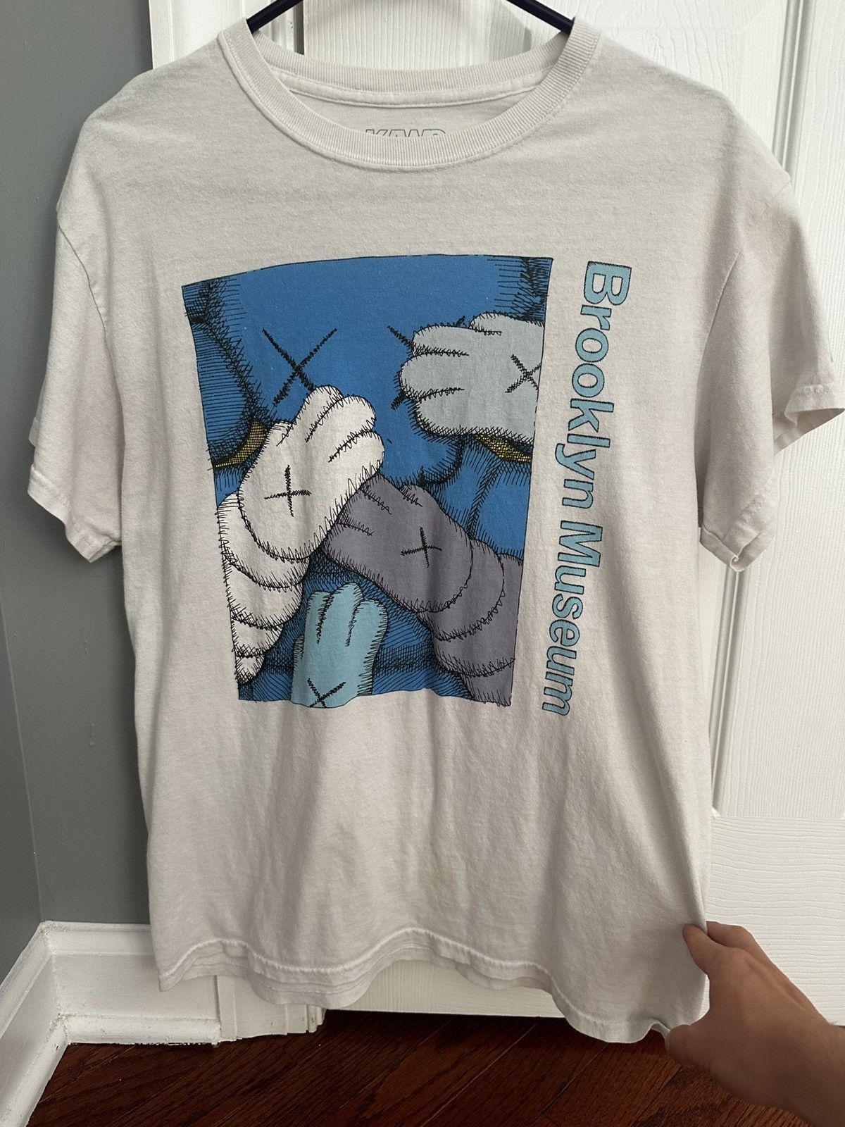 Kaws KAWS x Brooklyn Museum “What Party” T-Shirt – Blue Companion Size US M / EU 48-50 / 2 - 1 Thumbnail