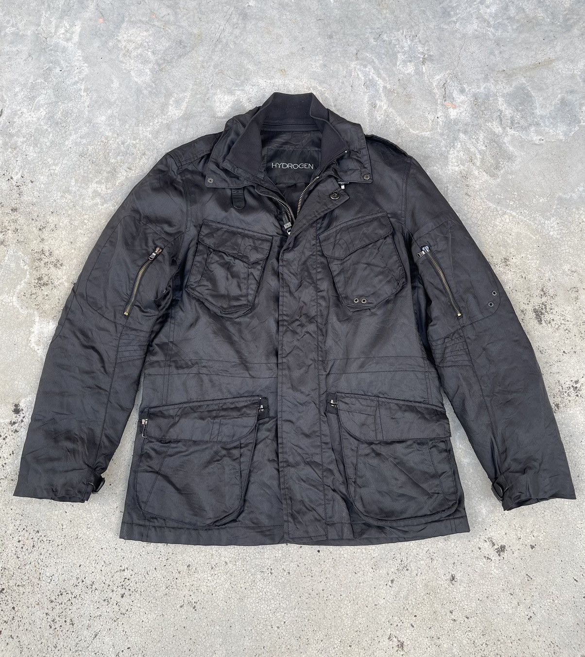 GOREWEAR × HYDROGEN Rare Hydrogen Italy Biker Jacket Cafe Racer Punk Chopper XL Size US XL / EU 56 / 4 - 18 Thumbnail