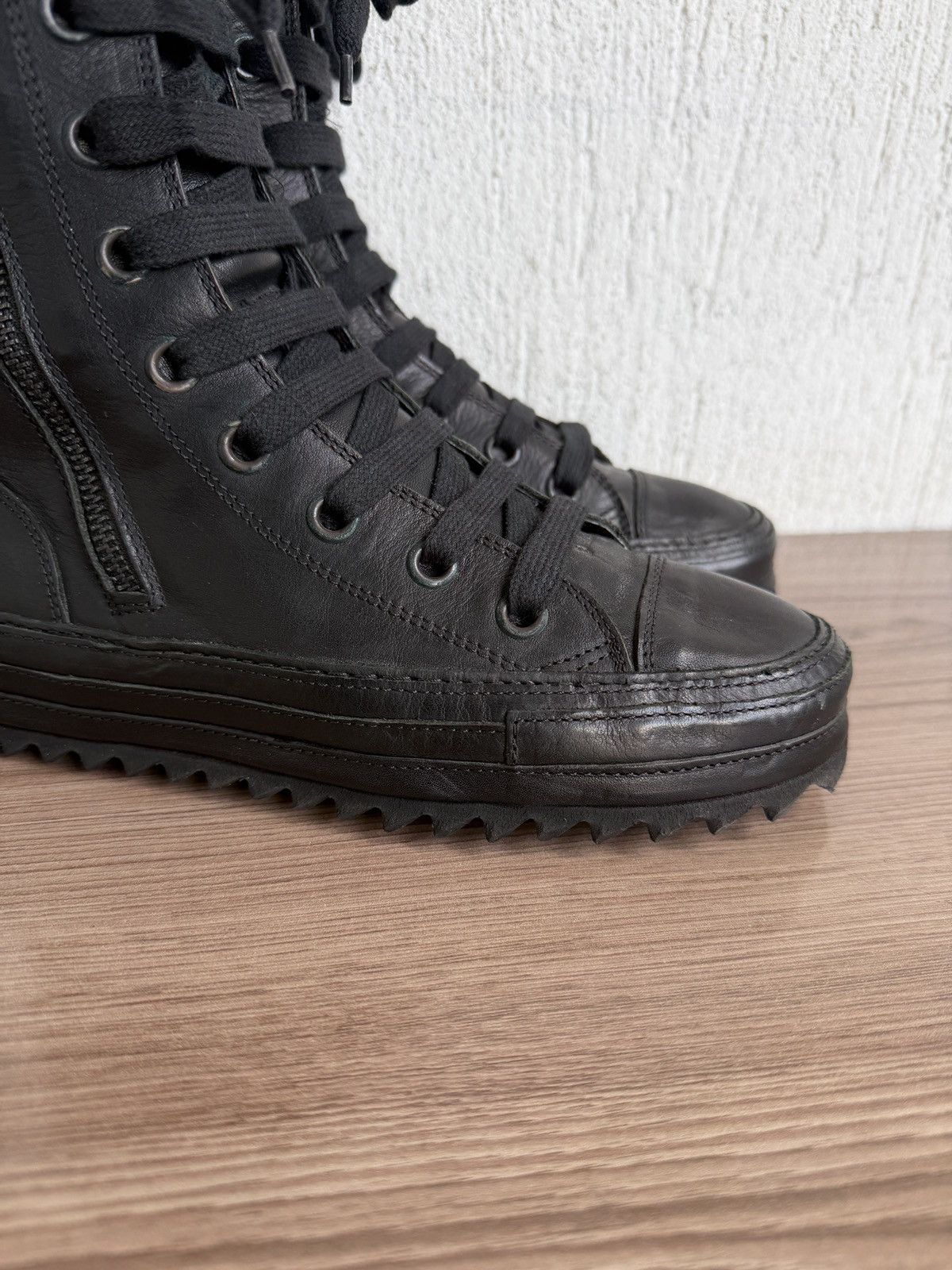 Ann Demeulemeester serrated sole boots Size US 5.5 / IT 35.5 - 6 Thumbnail