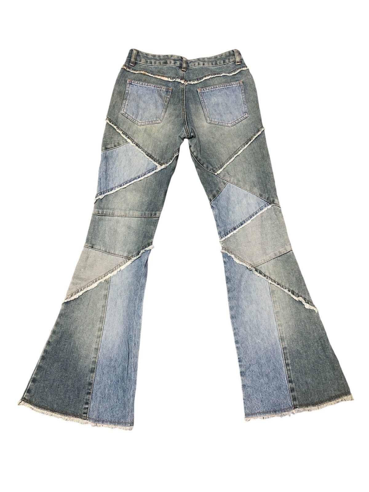Other VINTAGE JOUER AUX ECHECH HAGI DENIM FLARED JEANS Size 28" / US 6 / IT 42 - 1 Thumbnail