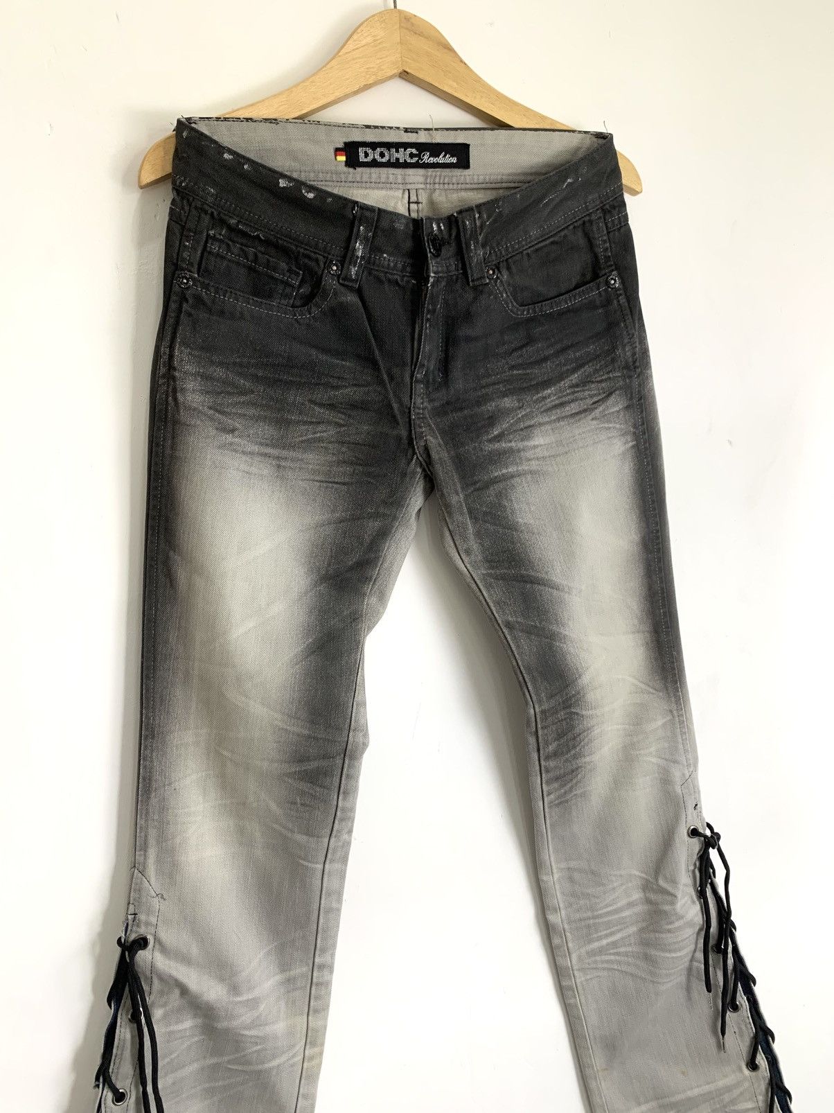 If Six Was Nine Lace up Flared dohc revolution japanese brand Size US 30 / EU 46 - 3 Thumbnail