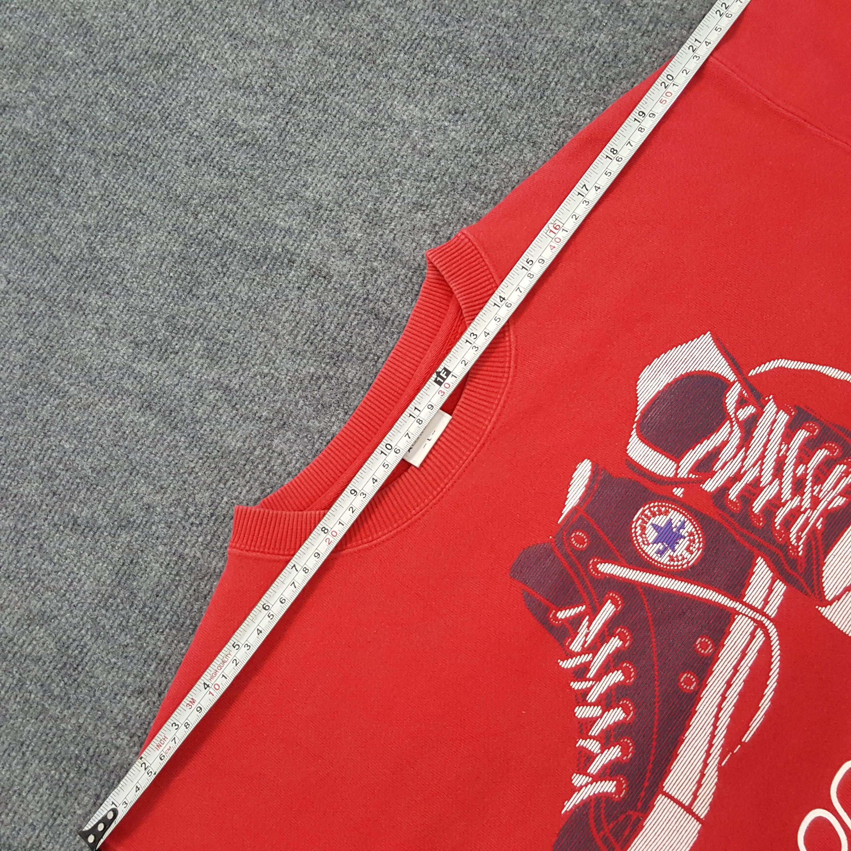 Converse × Vintage Converse American Streetwear Style Sweatshirt Size US L / EU 52-54 / 3 - 10 Thumbnail