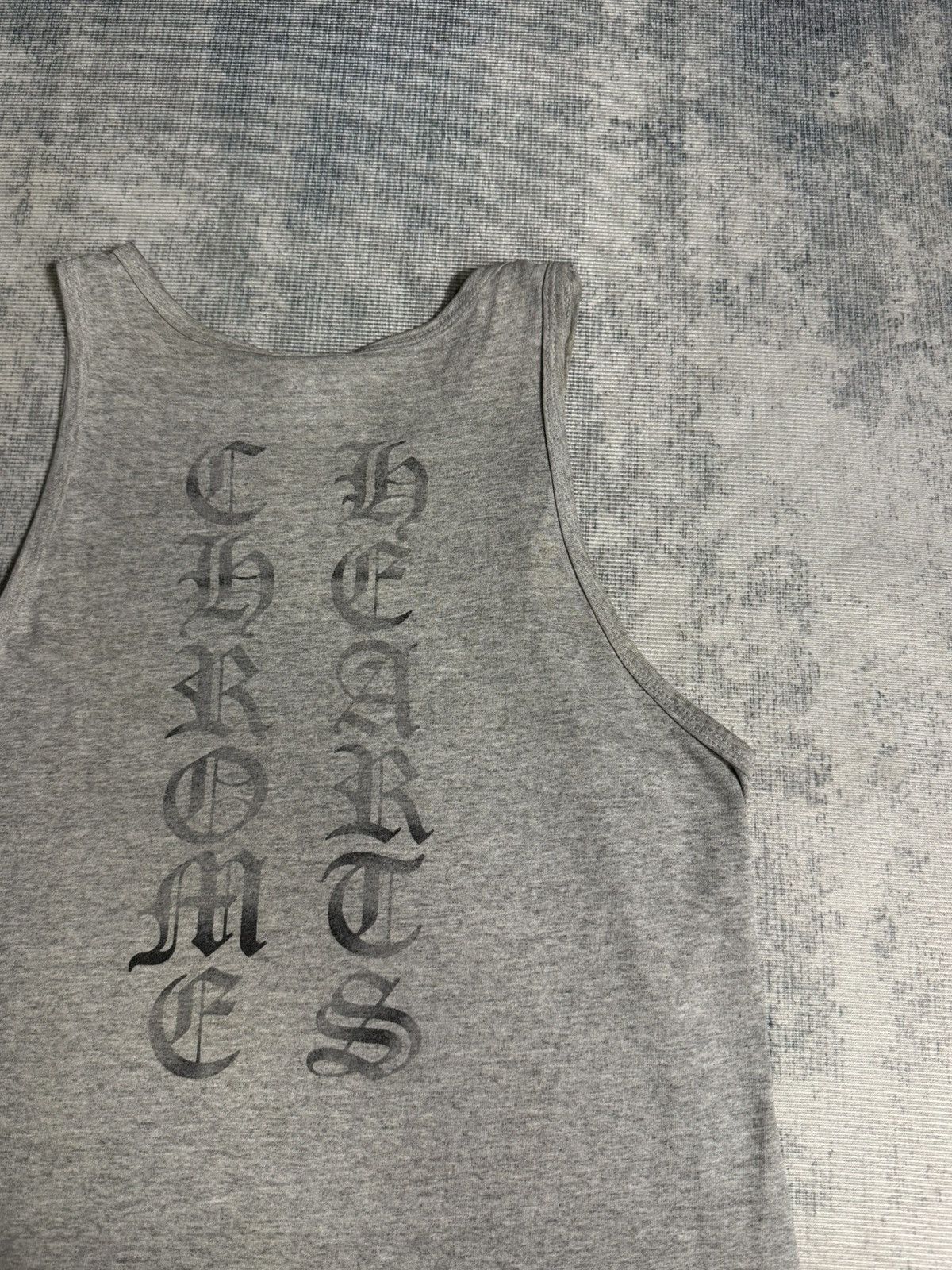Chrome Hearts 💥 VINTAGE! Vertical Script Tank Size US M / EU 48-50 / 2 - 7 Thumbnail