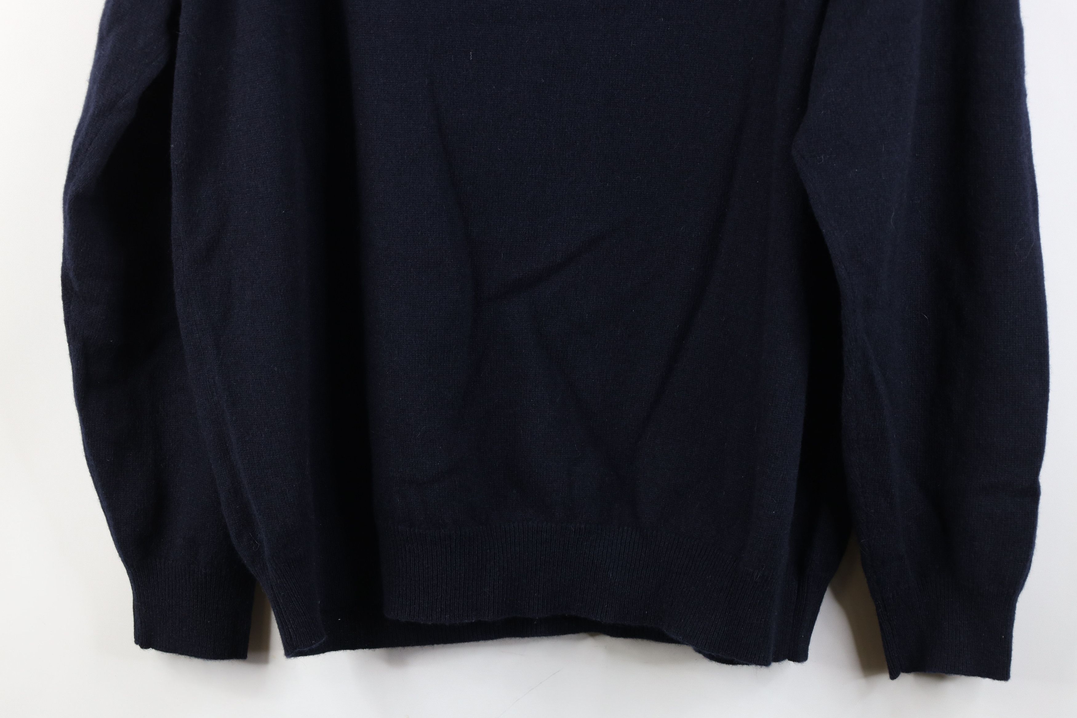 Vintage Vintage 90s Streetwear 2 Ply Cashmere Knit Collared Sweater Size US L / EU 52-54 / 3 - 11 Thumbnail