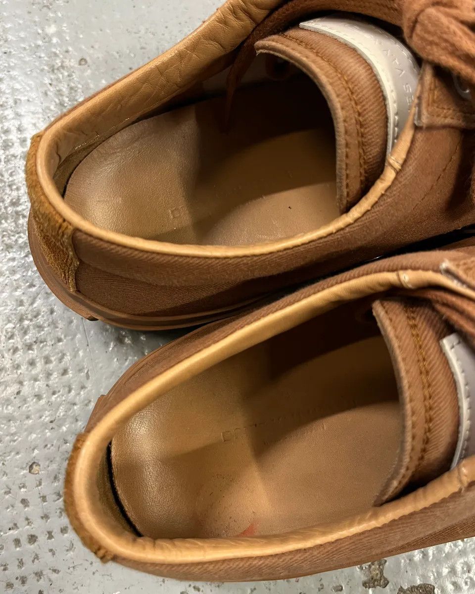 Dries Van Noten Dries Van Noten Brown Tan Suede Low-Top Sneakers Size US 8 / EU 41 - 8 Thumbnail
