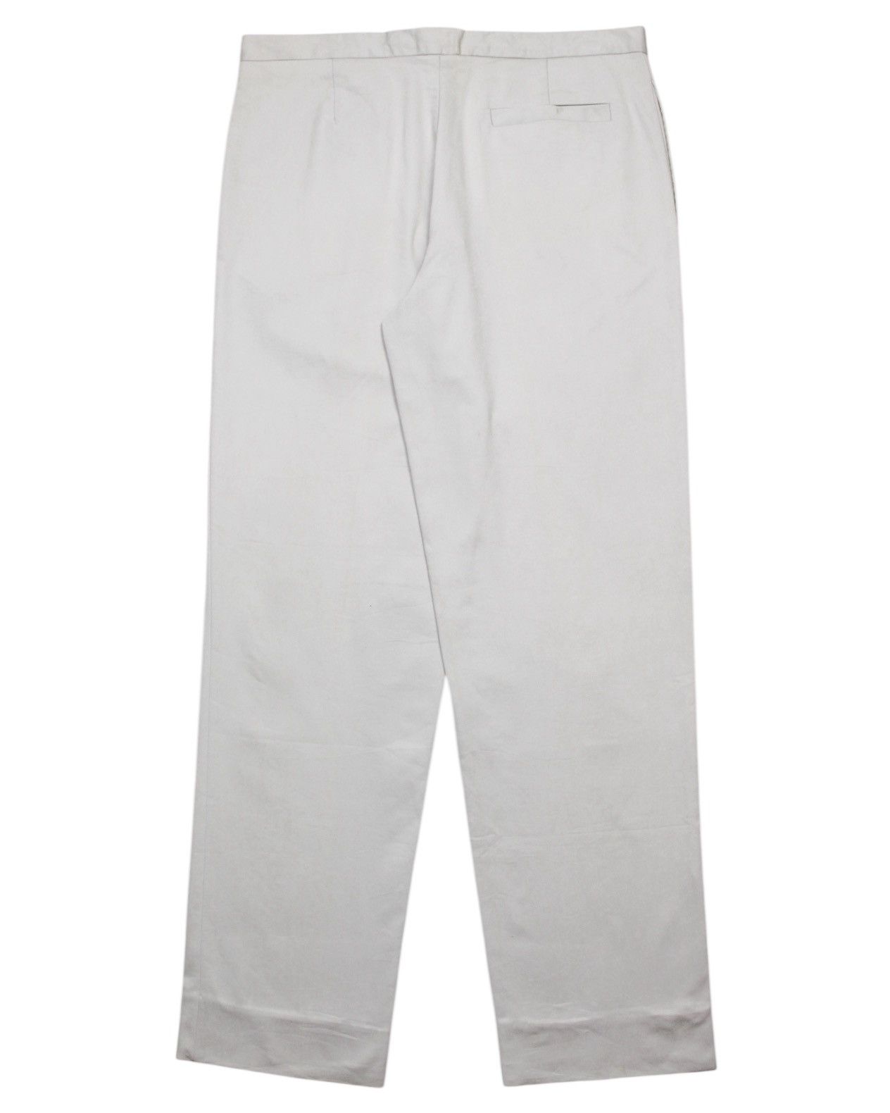 Katharine Hamnett London 2000S KATHARINE HAMNETT LONDON WHITE-GREY TROUSERS Size US 32 / EU 48 - 2 Thumbnail