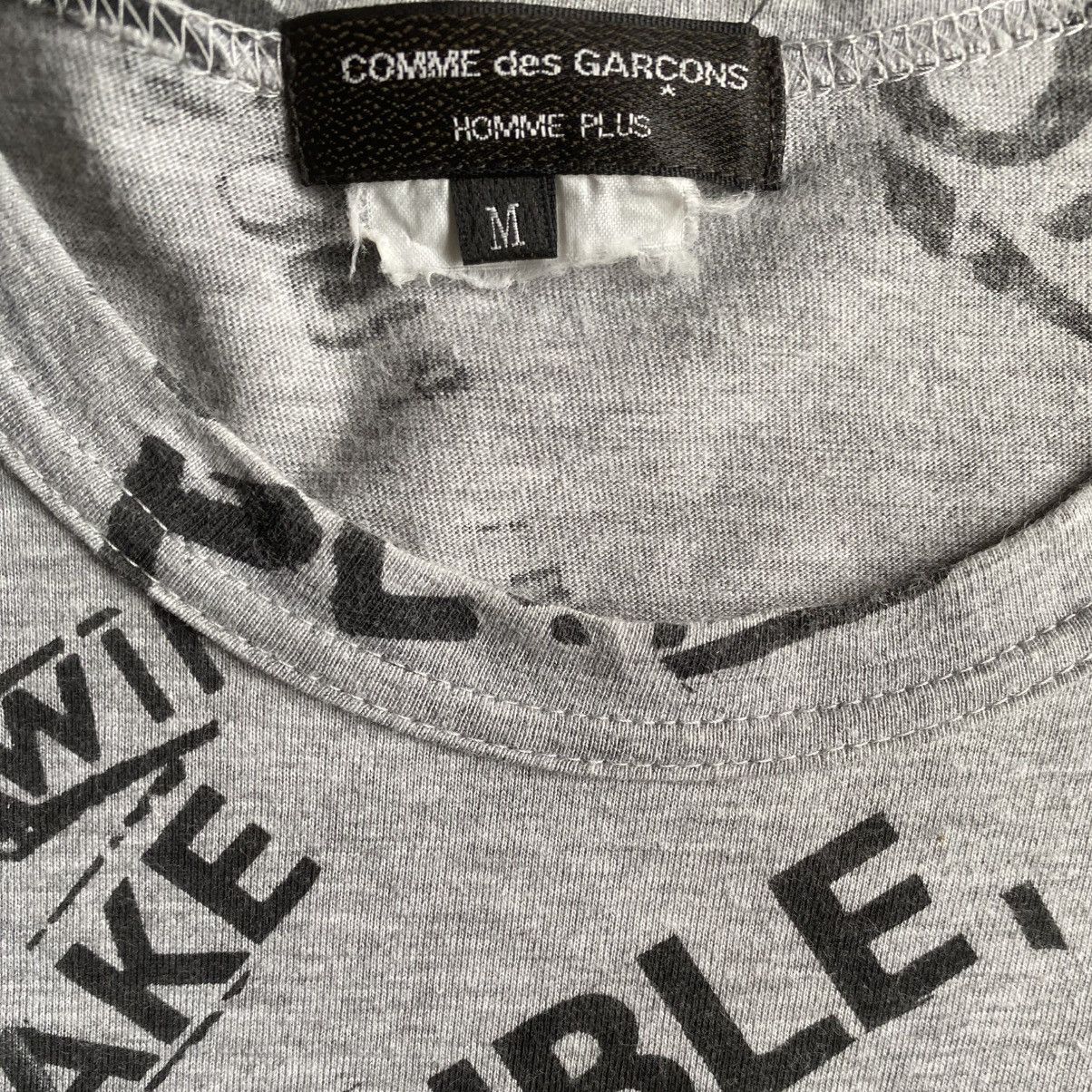 Comme des Garcons Homme Plus Fall08 CDGHP X Jamie Reid Collage Print T Shirt Size US M / EU 48-50 / 2 - 7 Thumbnail