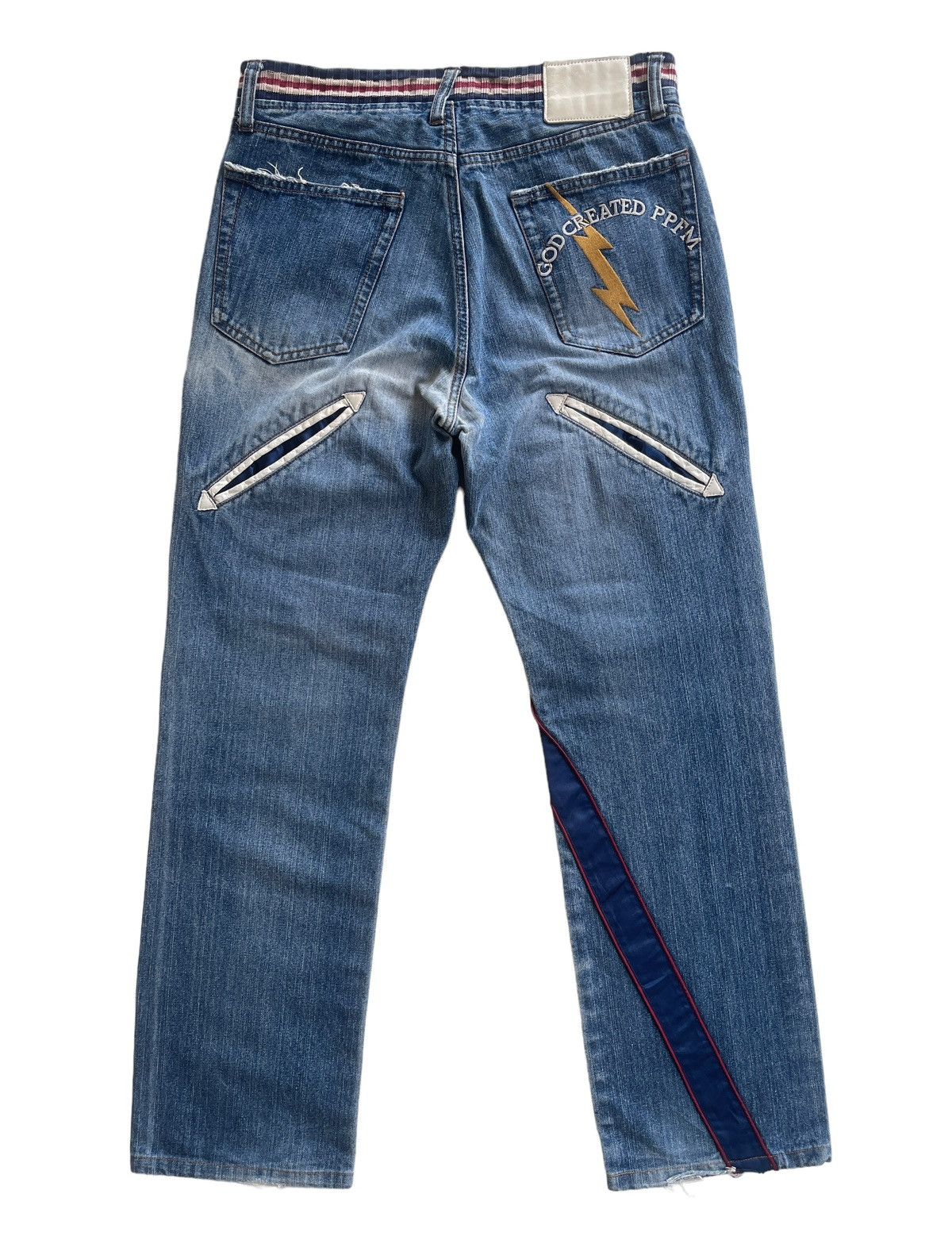 PPFM PPFM Japan Skulls Jeans Size US 30 / EU 46 - 3 Thumbnail