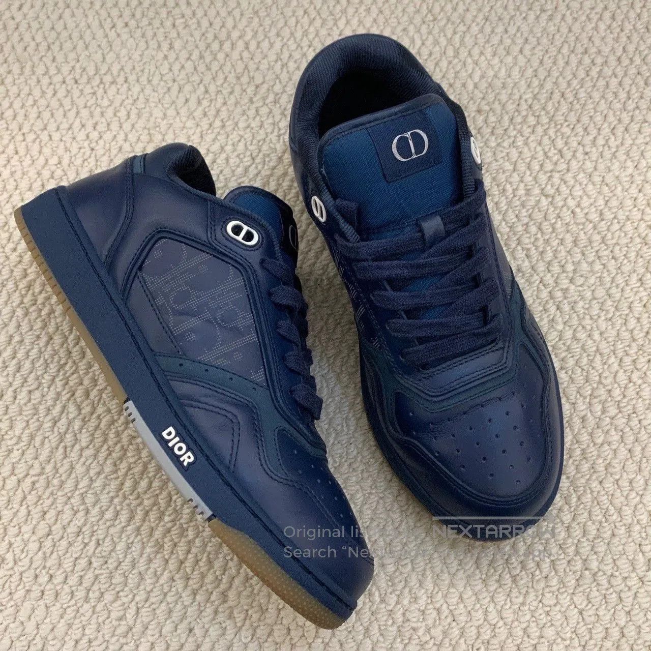 Dior dior b27 low-top sneakers in navy blue. Size US 7.5 / EU 40-41 - 5 Thumbnail