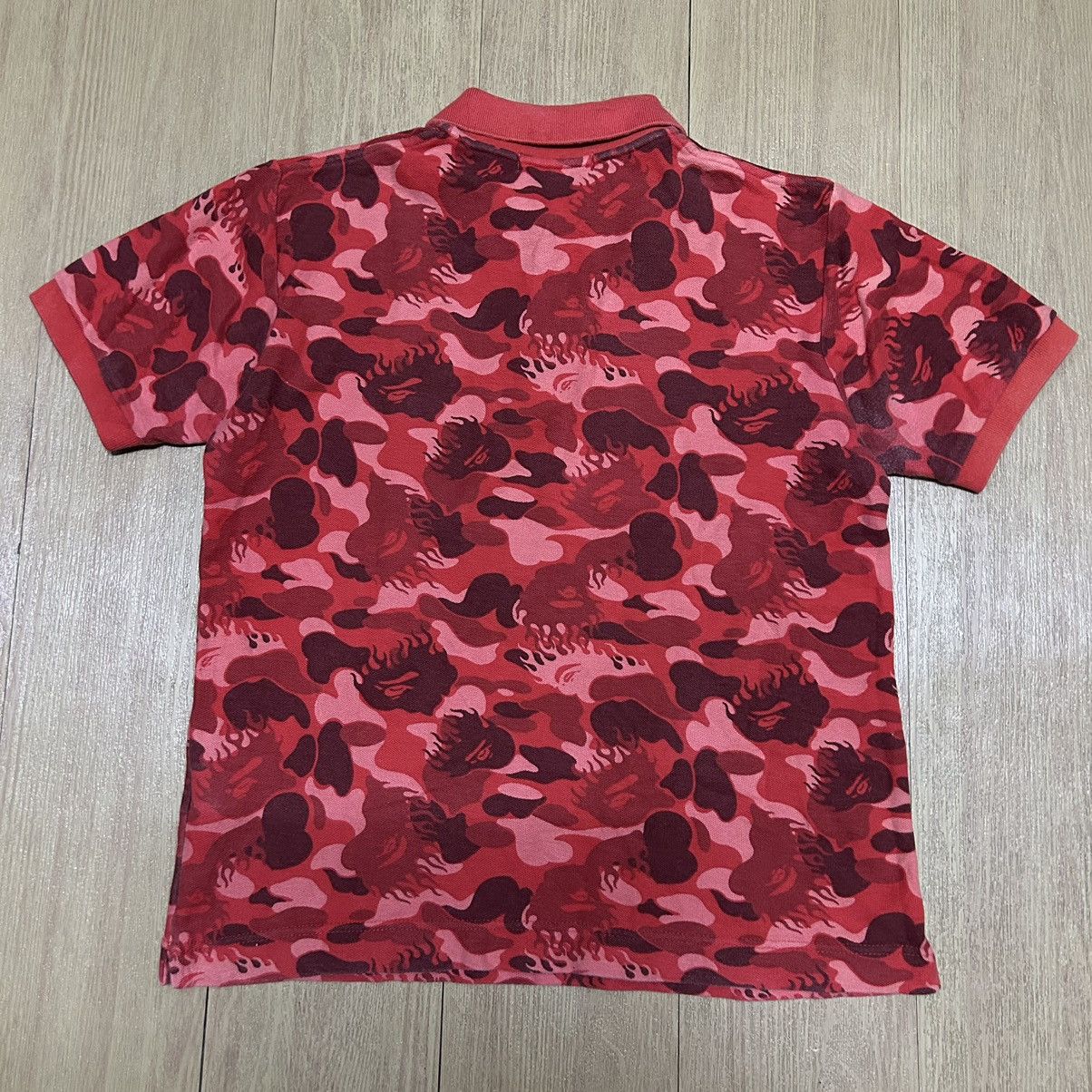 Bape Fire Camo Polo Size US S / EU 44-46 / 1 - 2 Thumbnail