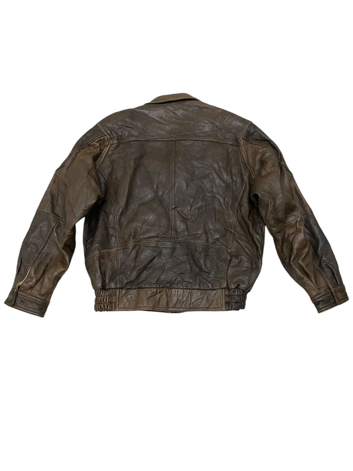 Buzz Rickson's × Genuine Leather Peleno Genuine Leather Bomber Jacket Size US M / EU 48-50 / 2 - 6 Thumbnail