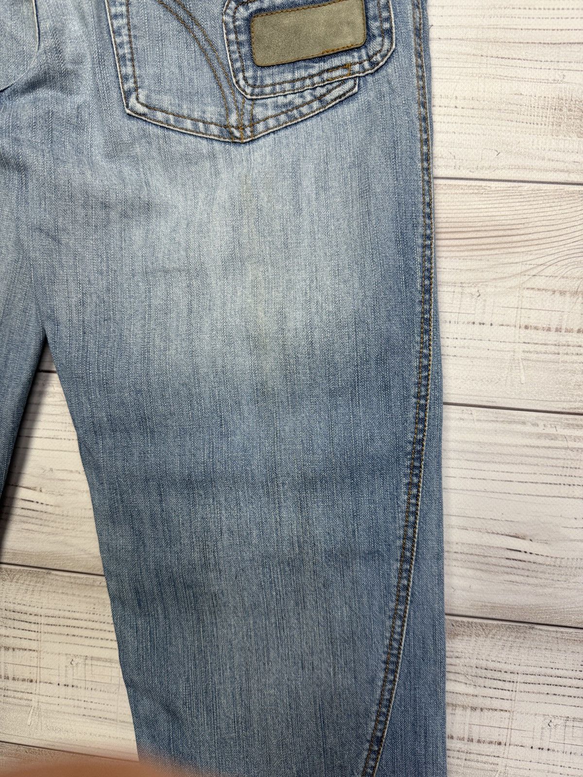Dolce & Gabbana Vintage Dolce Gabbana Jeans Big Logo Washed Distressed Japan Size US 30 / EU 46 - 14 Thumbnail