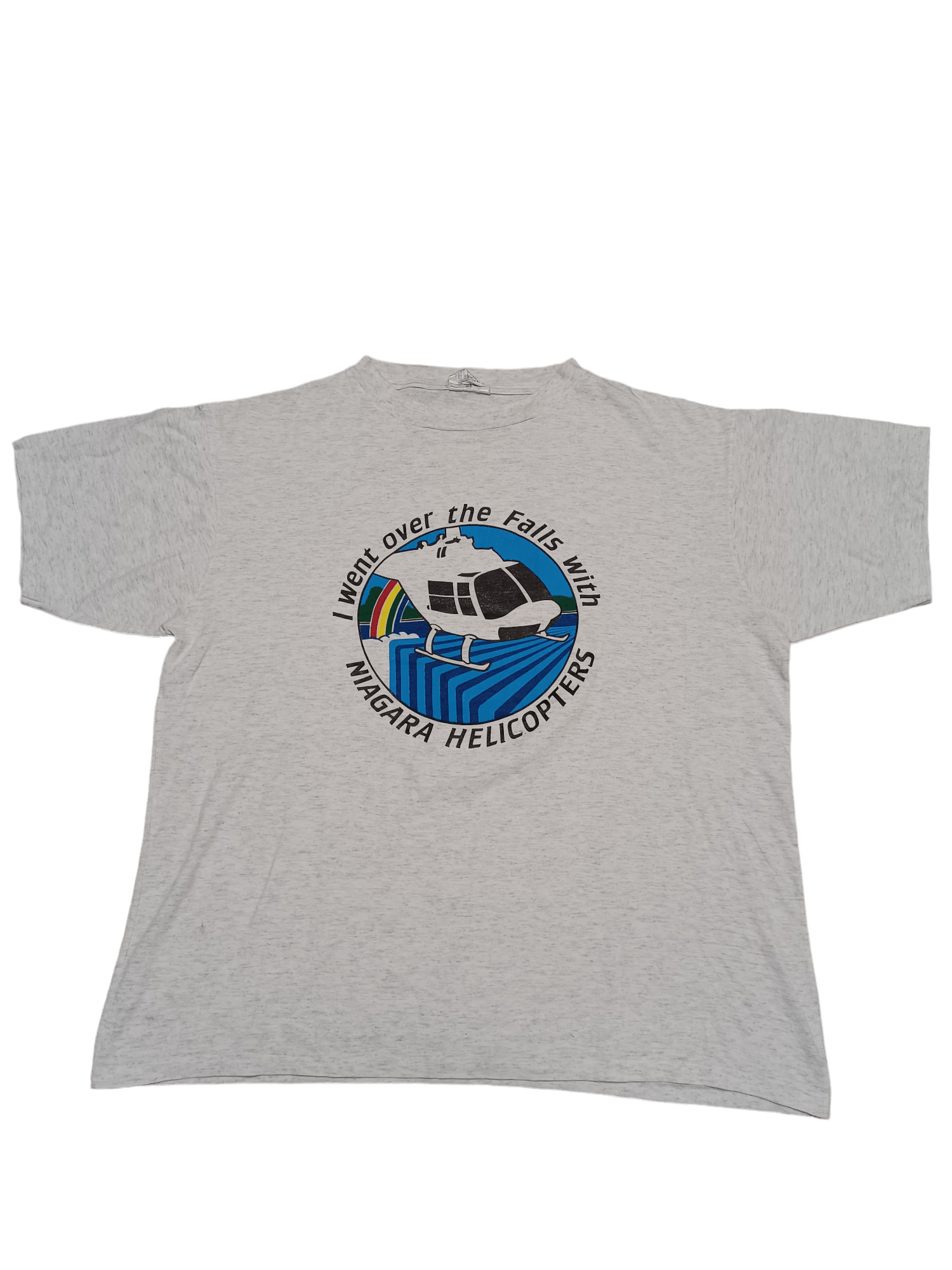 Other I WENT OVER THE FALLS WITH NIAGARA HELICOPTERS 90S TEE Size US L / EU 52-54 / 3 - 1 Thumbnail