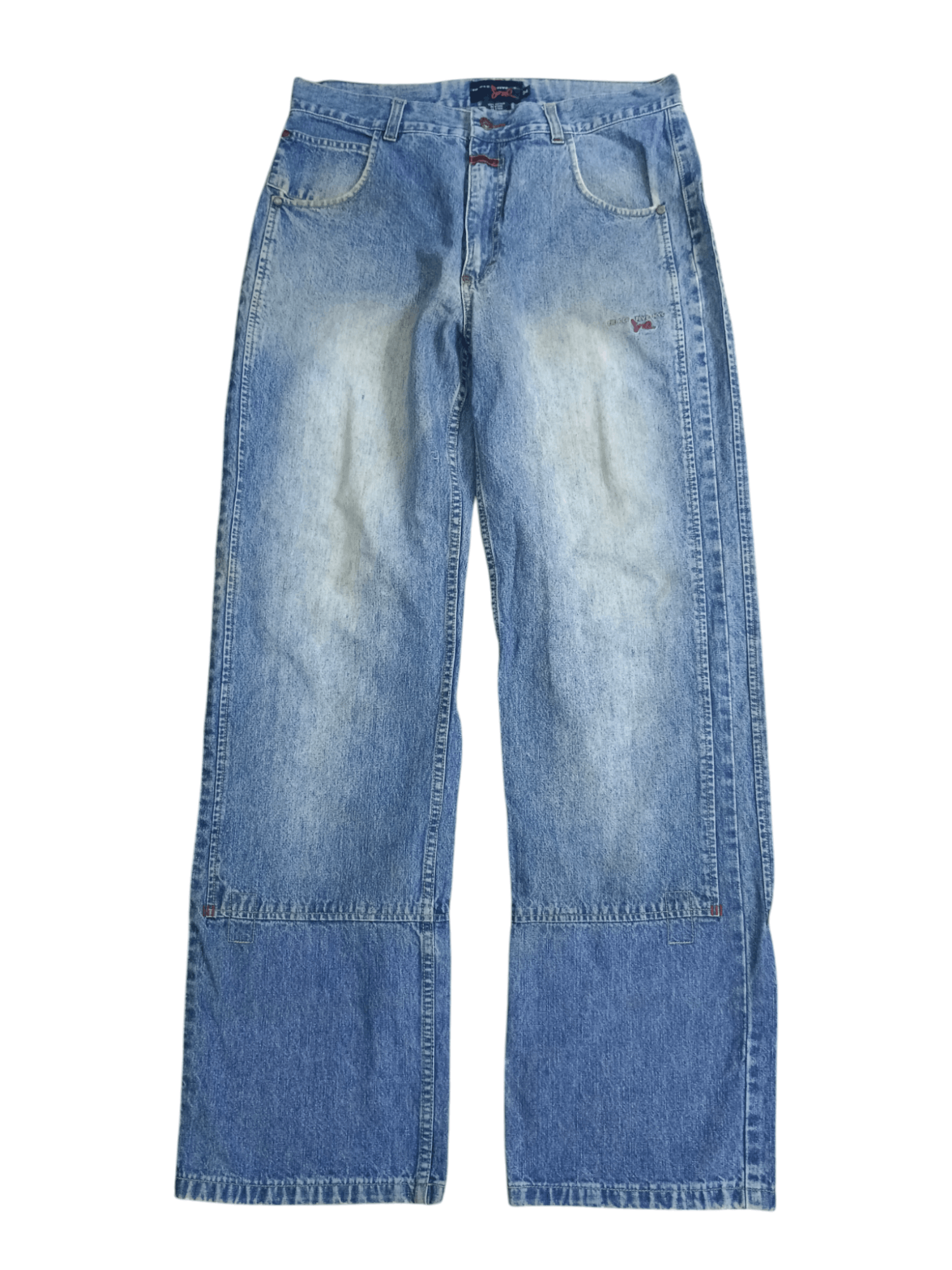 Japanese Brand TRENDING WIDE PANTS BAGGY🔥SICK TRIPLE FIVE NYC DENIM PANTS Size US 34 / EU 50 - 1 Thumbnail