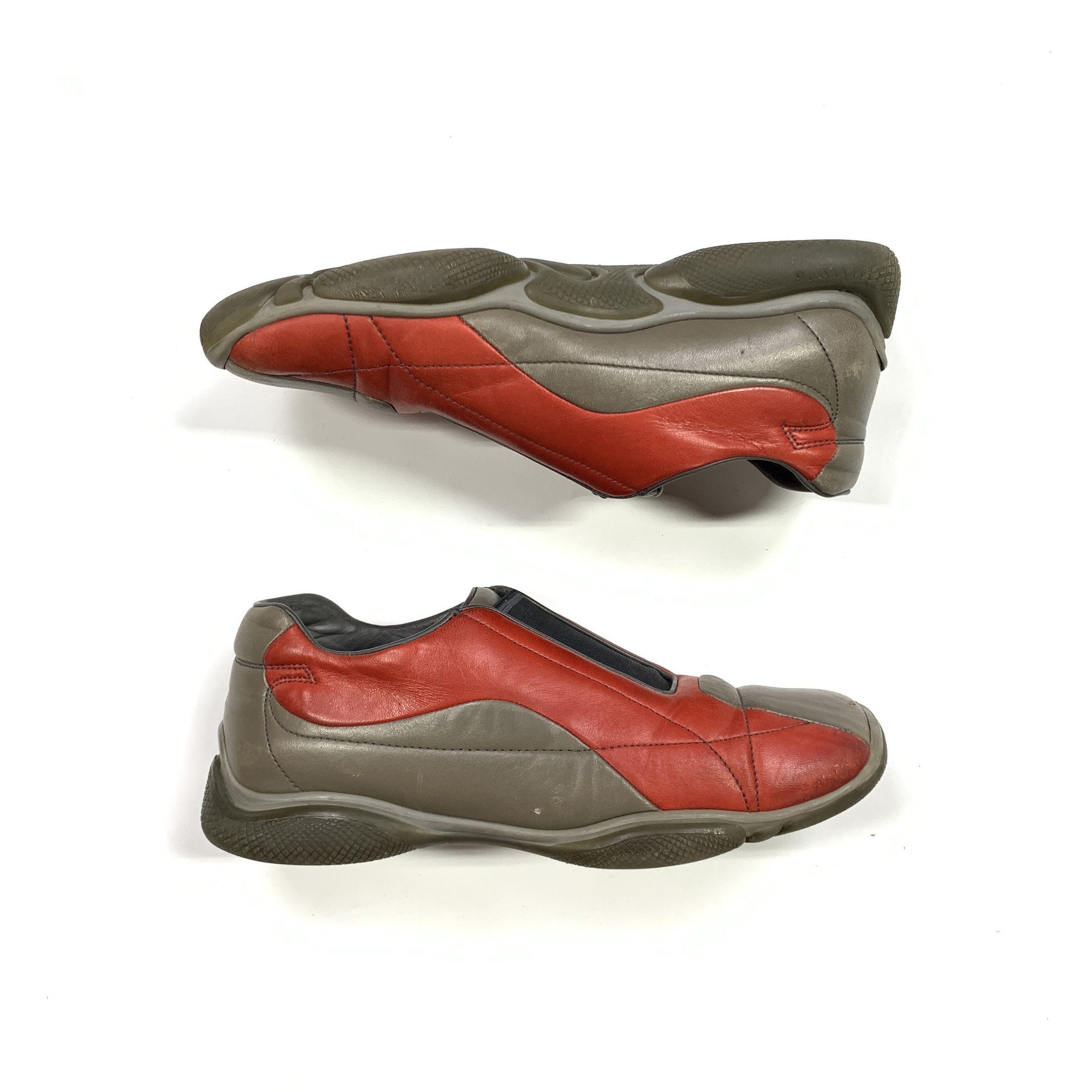 Prada 00's Slip On Racing Shoes Size US 7 / IT 37 - 5 Thumbnail