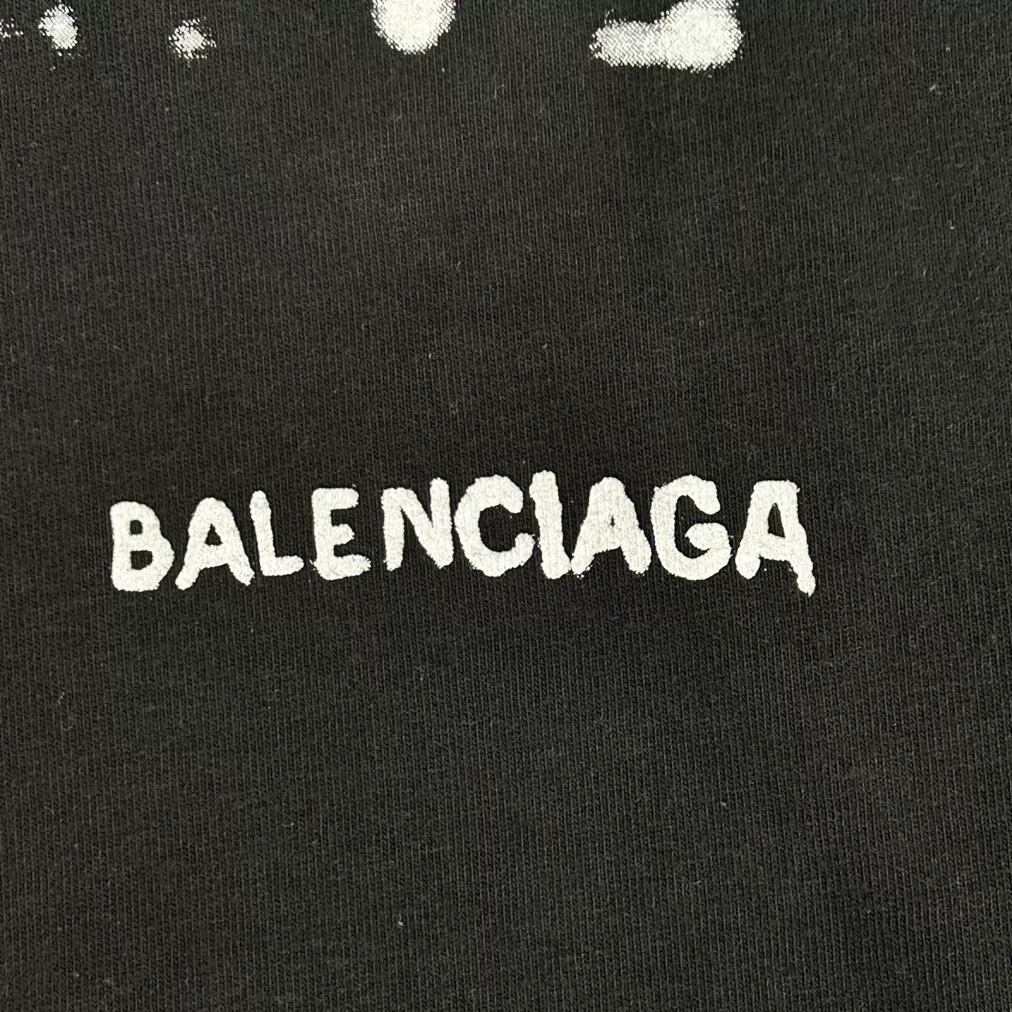 Balenciaga Balenciaga front back logo printed black Tee S Size US S / EU 44-46 / 1 - 7 Thumbnail