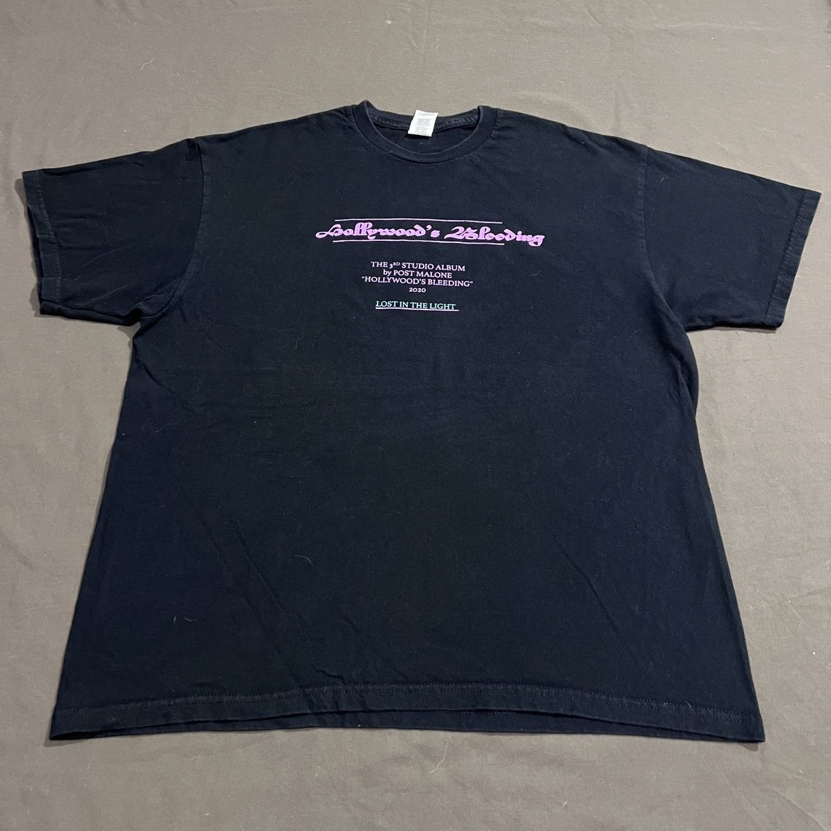 Rap Tees 2020 Post Malone Hollywood’s Bleeding Tour Promo Tee XL Size US XL / EU 56 / 4 - 5 Thumbnail