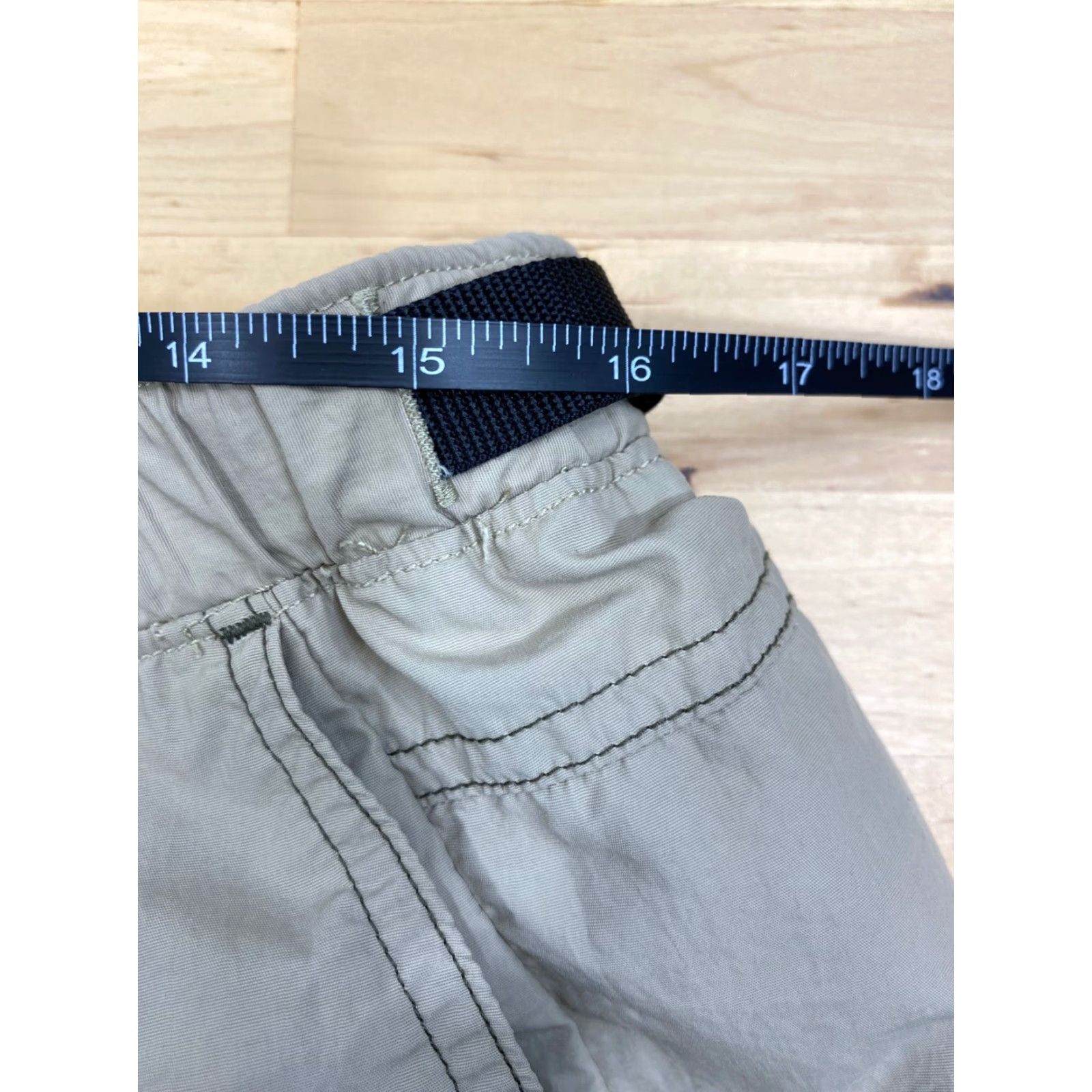 Vintage REI Convertible Khaki Shorts Hiking Camping Fishing Cargo Short Men M Brown 90s Outdoors Pockets Cargo Wide 1940 Vintage Size US 31 - 5 Thumbnail