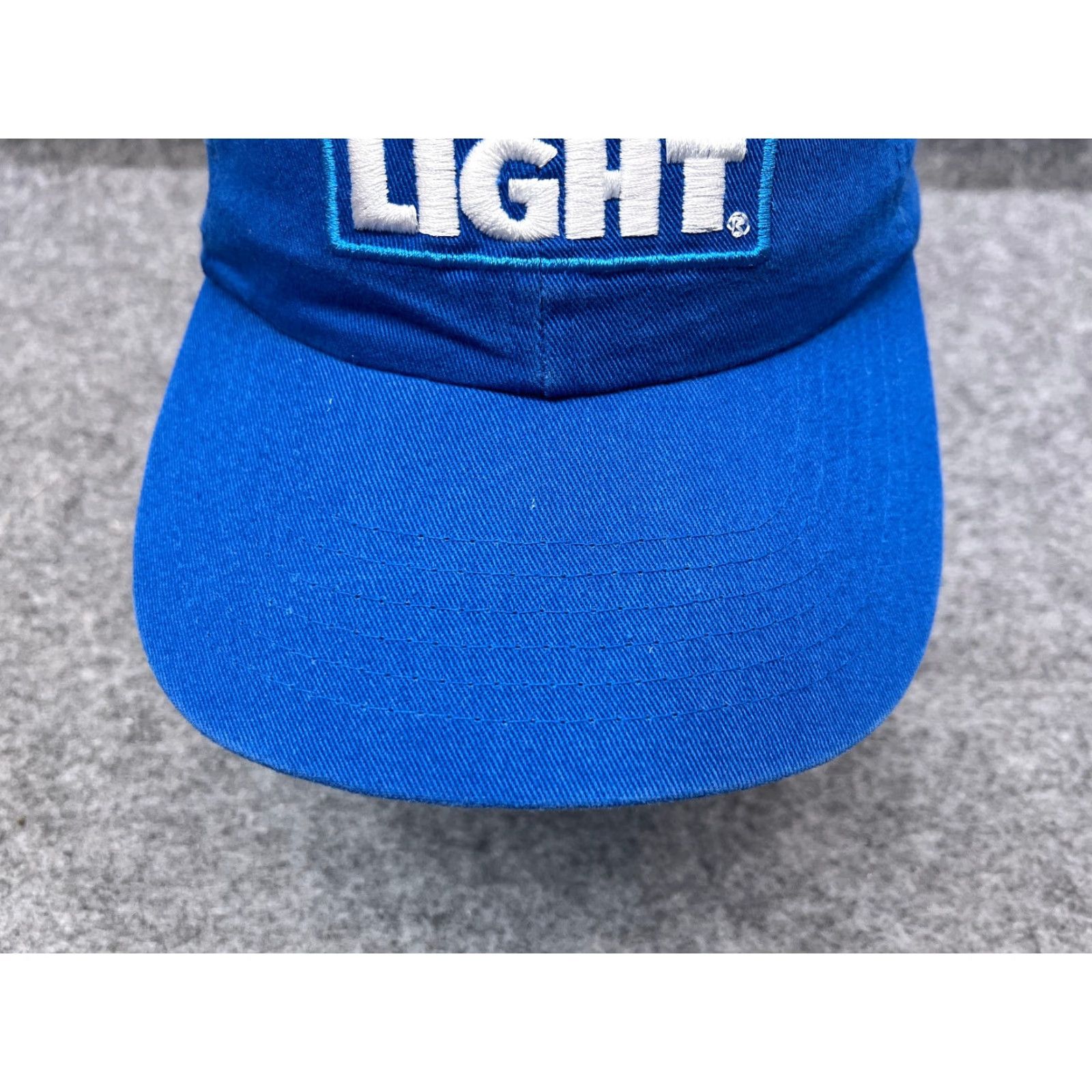 Budweiser Budweiser Hat Cap Adjustable One Size Blue Adult Cotton Twill Baseball Cap Mens Beer Sports Style Hats Size ONE SIZE - 3 Thumbnail