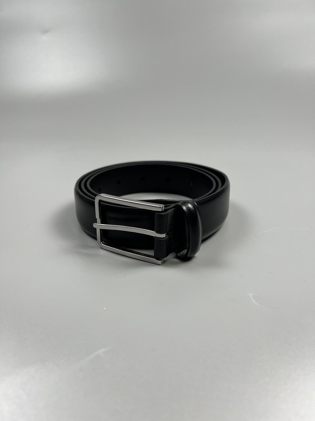 Sandro Sandro Paris Leather Cowhide Formal Belt (Y0618) Size ONE SIZE - 1 Thumbnail