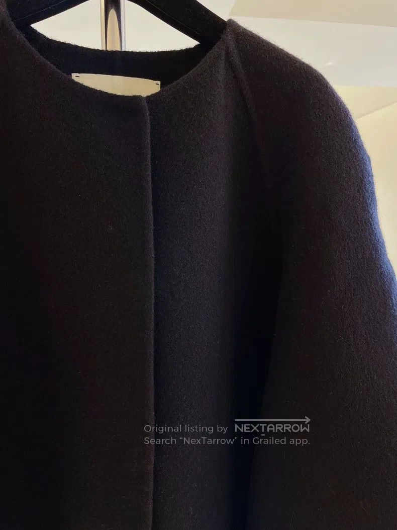 Fendi Fendi Classic fur pocket black cloak coat Size S / US 4 / IT 40 - 4 Thumbnail