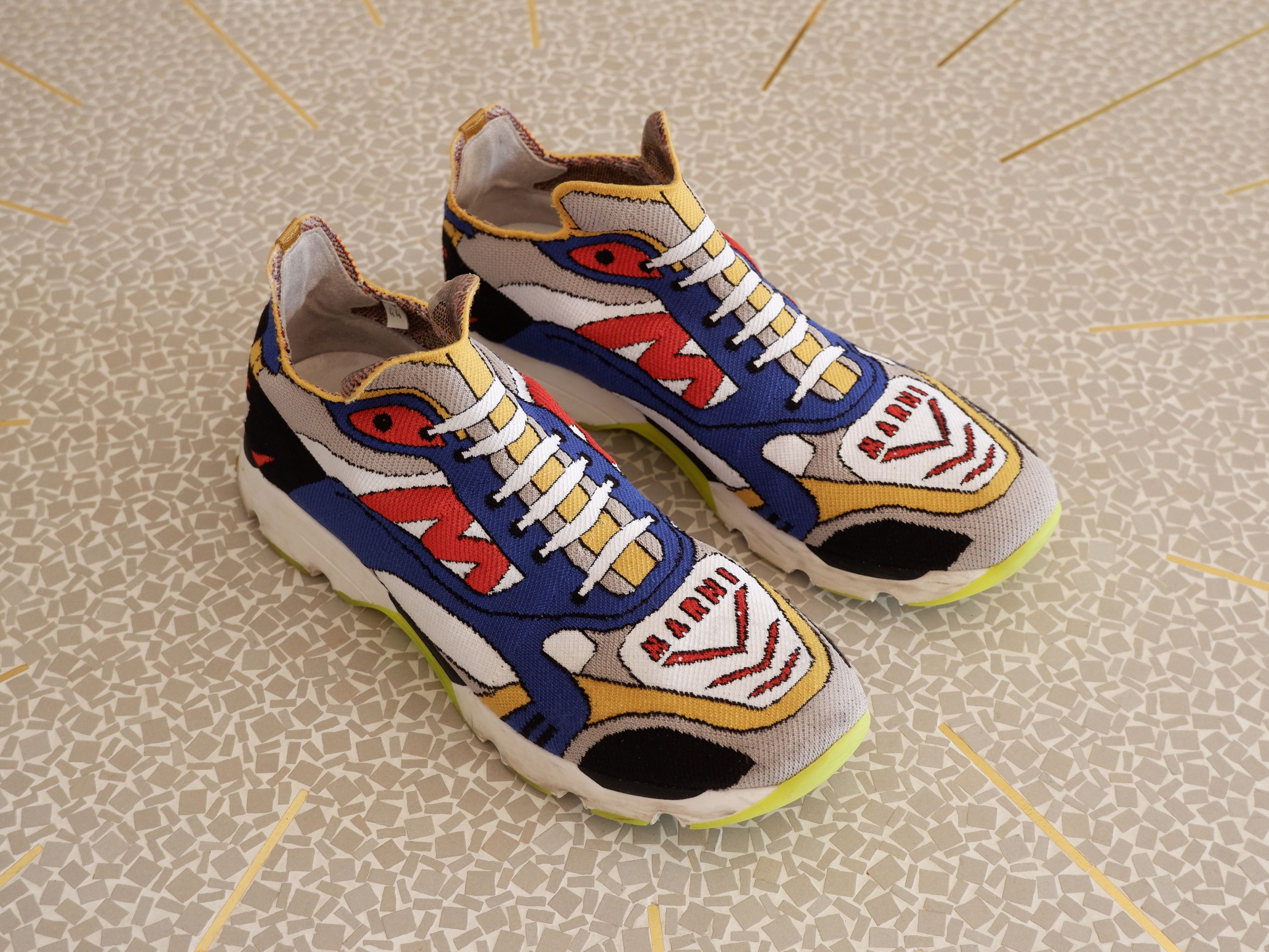 Marni Marni trompe l'oeil hi-top sneakers Size US 11 / EU 44 - 1 Thumbnail
