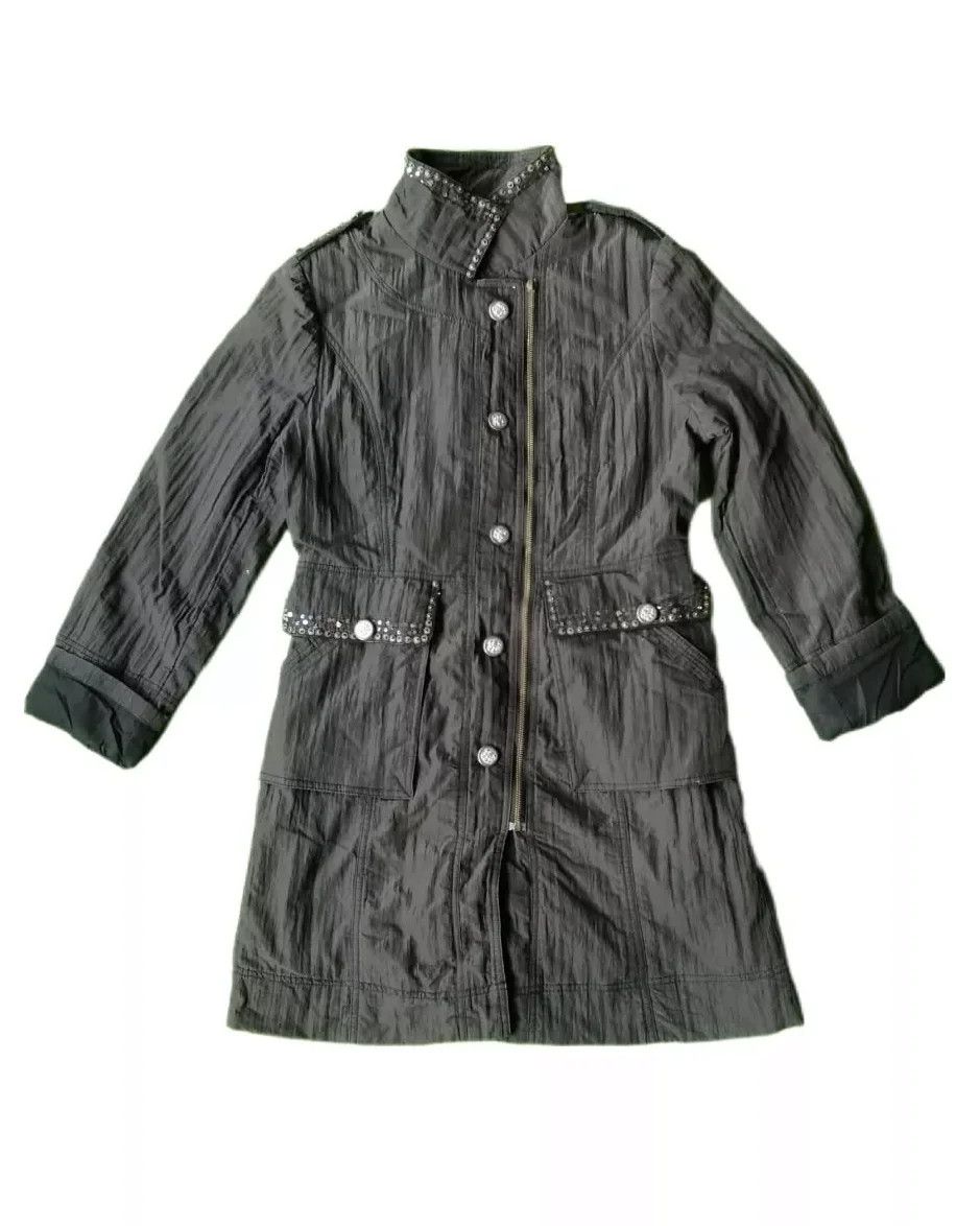 Japanese Brand Rosa & Rose Embellished Military Style Long Coat Japan Size M / US 6-8 / IT 42-44 - 1 Thumbnail