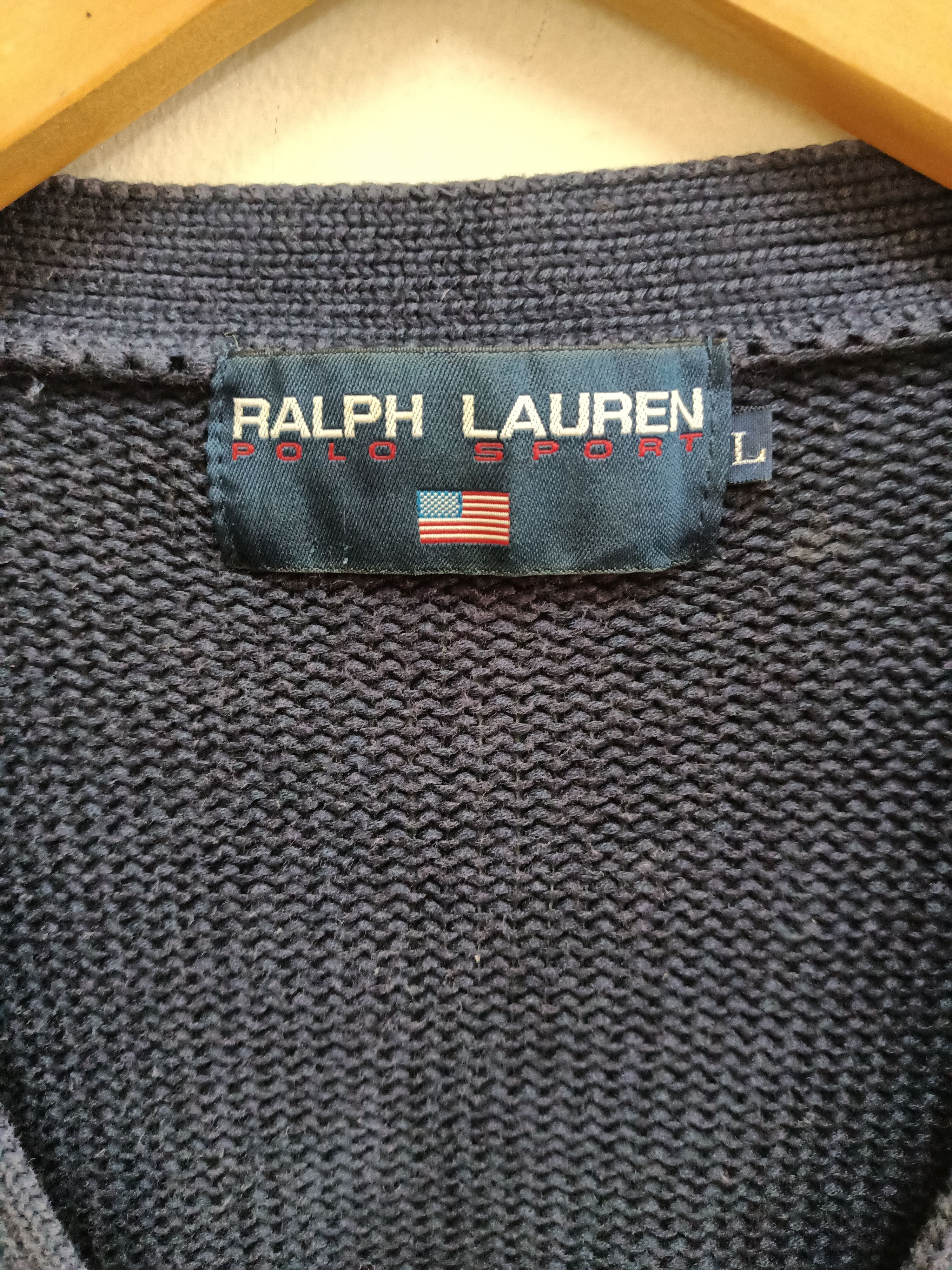 Polo Ralph Lauren Vintage Polo Sport by Polo Ralph Lauren knitwear Size US L / EU 52-54 / 3 - 3 Thumbnail