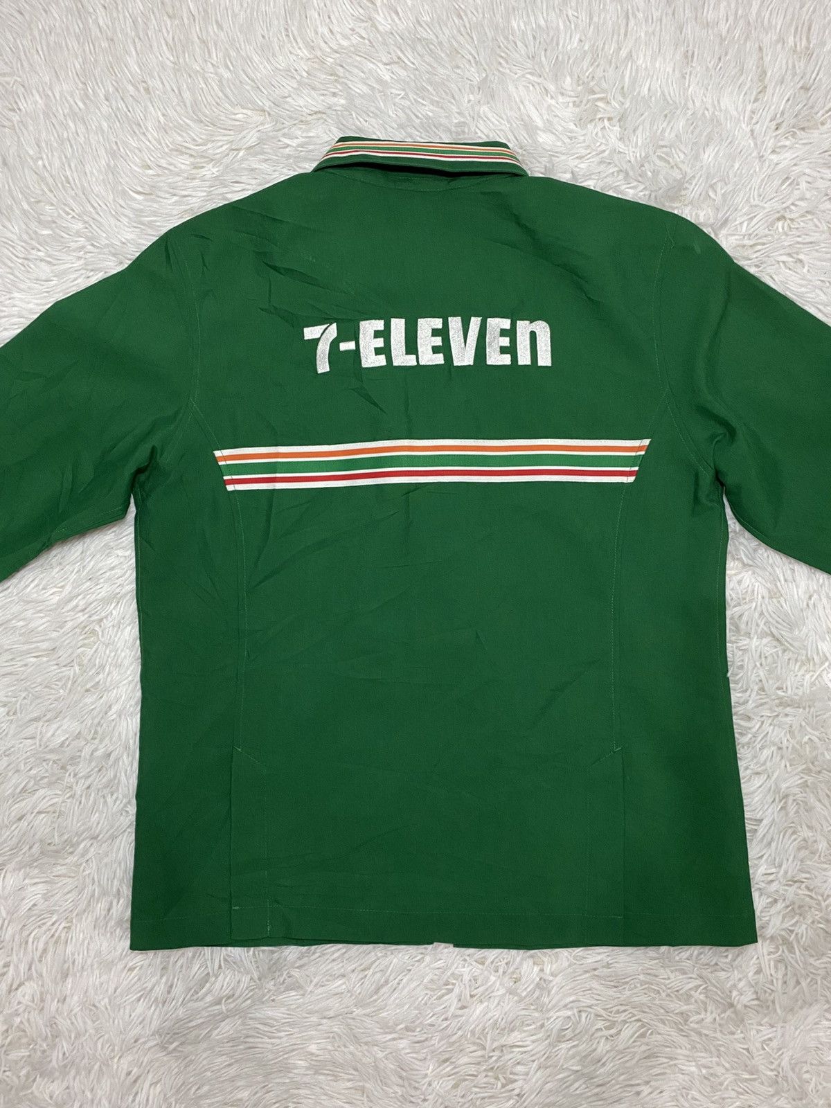 Japanese Brand × Vintage Vintage 7 Eleven Workers Jacket Size US XS / EU 42 / 0 - 4 Thumbnail