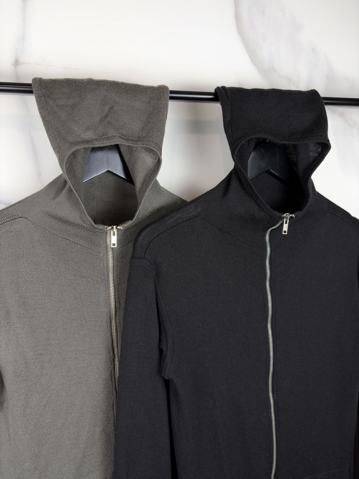 Rick Owens FW08 Rick Owens Stag Scuba Diver Bullet Zip Hoodie Olmar Size US S / EU 44-46 / 1 - 9 Thumbnail