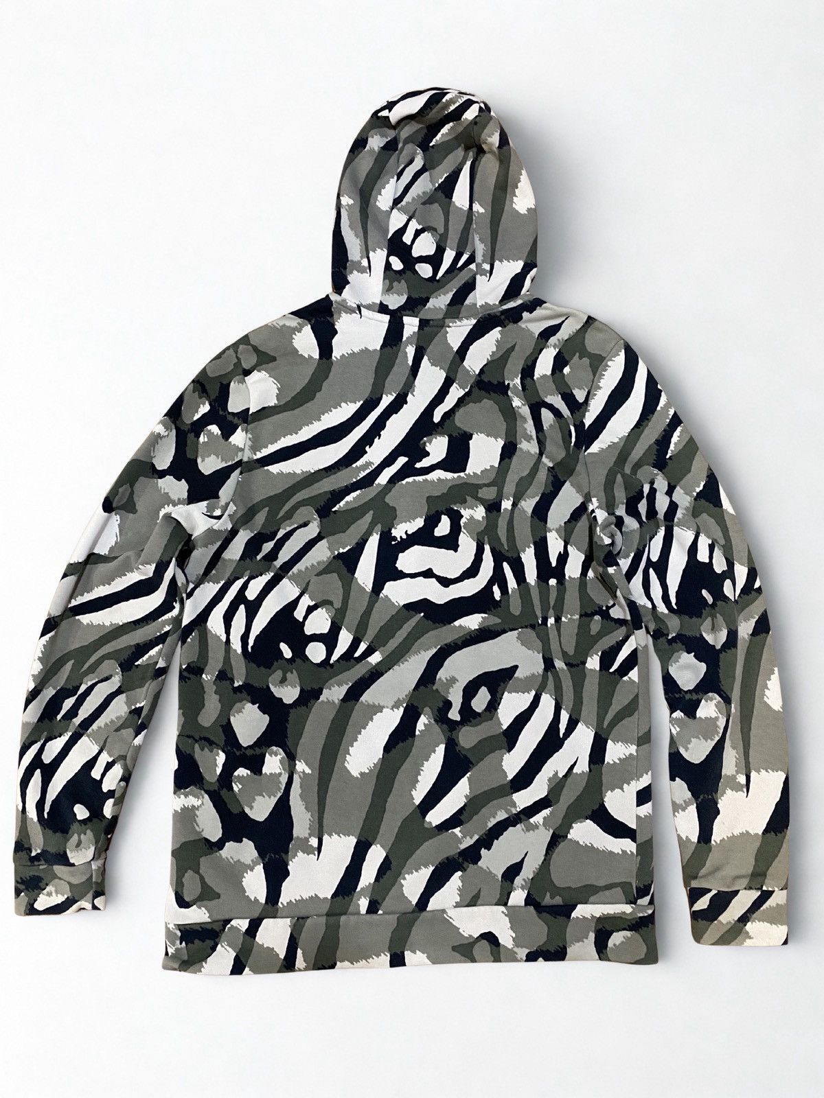Nike Nike Dri-FIT All Over Print Camo Zebra Swoosh Hoodie Size M Size US M / EU 48-50 / 2 - 2 Thumbnail