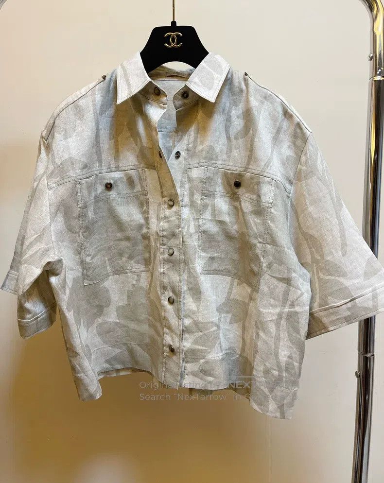 Brunello Cucinelli Brunello Cucinelli Linen suit Size XS / US 0-2 / IT 36-38 - 2 Thumbnail