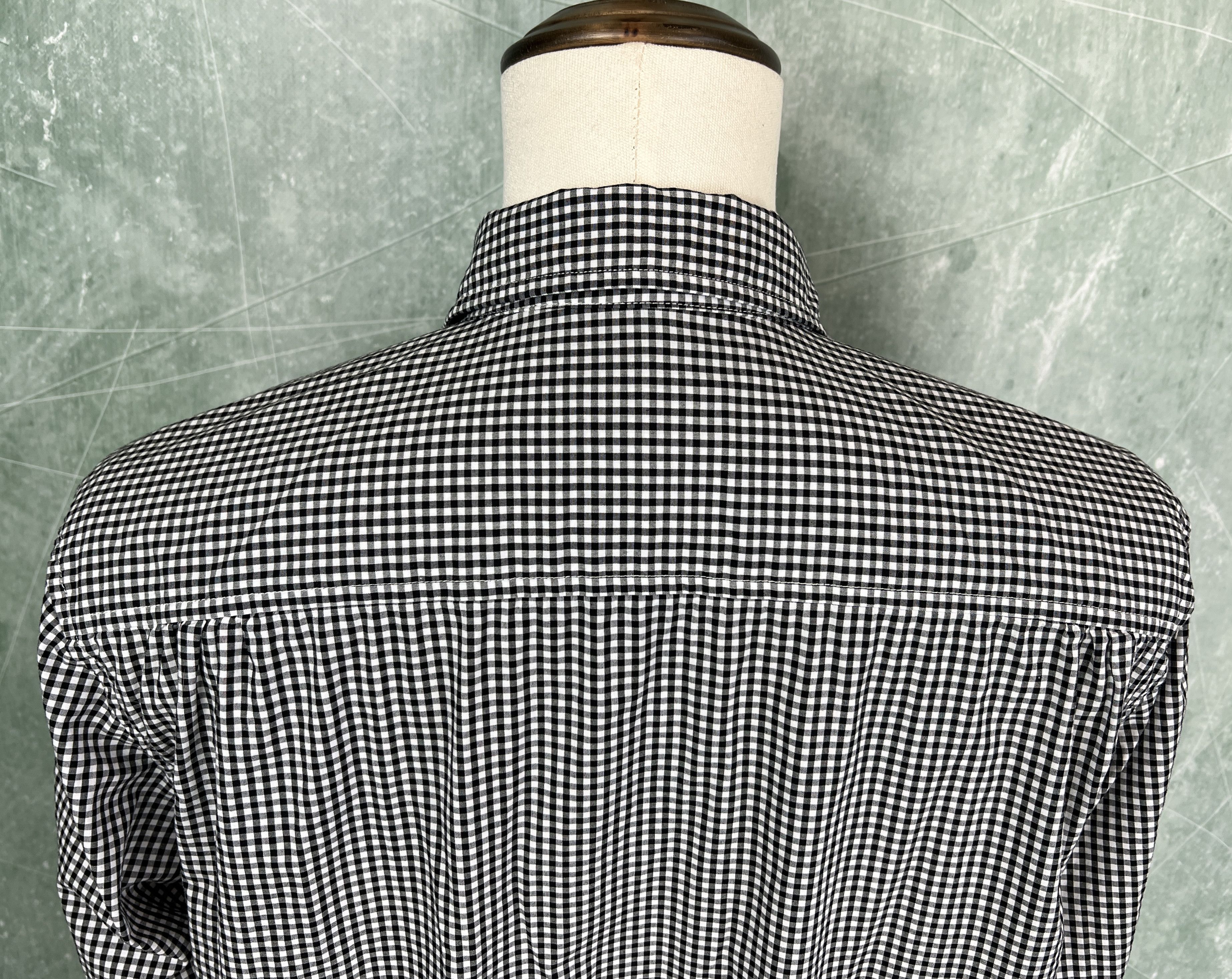 7 For All Mankind 7 For All Mankind Shirt Black White Gingham Check Sz S Size US S / EU 44-46 / 1 - 11 Thumbnail