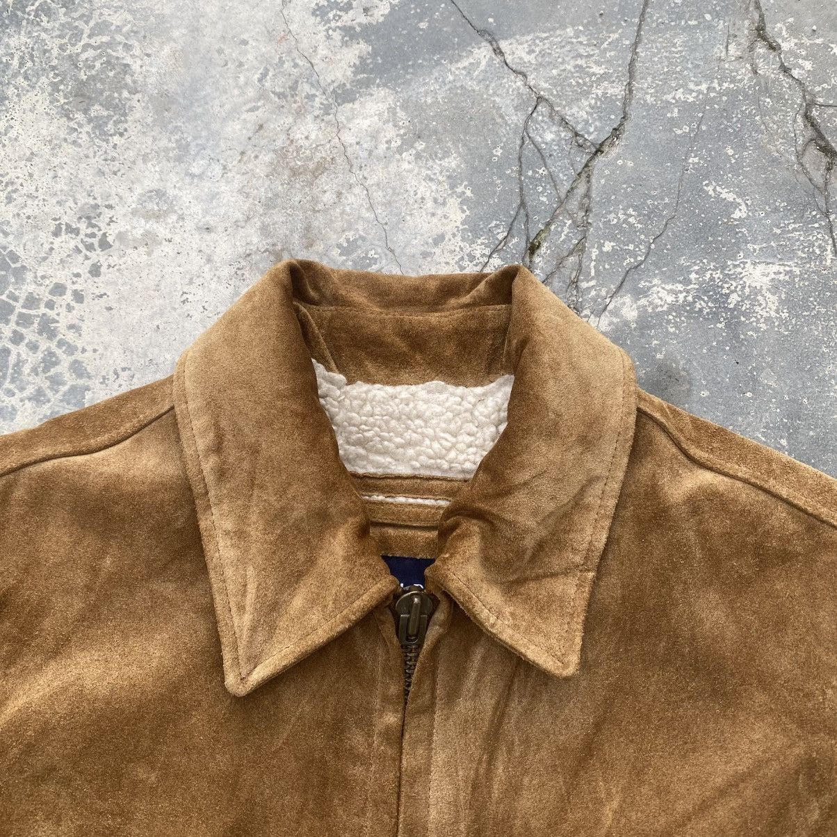 Gap Vintage GAP Authentic Suede Leather Jacket Size US L / EU 52-54 / 3 - 4 Thumbnail