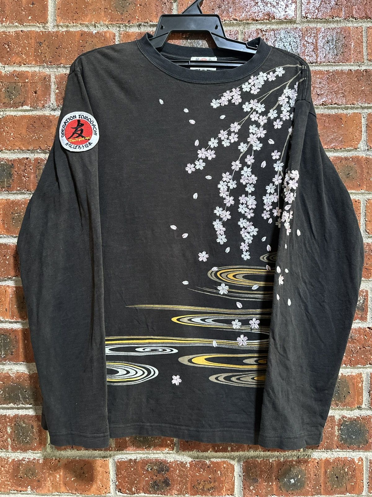 Japanese Brand Vintage Sukajan Japan Embroidery Long Sleeve Tee Size US L / EU 52-54 / 3 - 2 Thumbnail