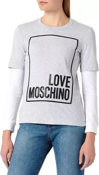 Moschino Set - T-shirt/Shorts - Grey Melange » Cheap Delivery