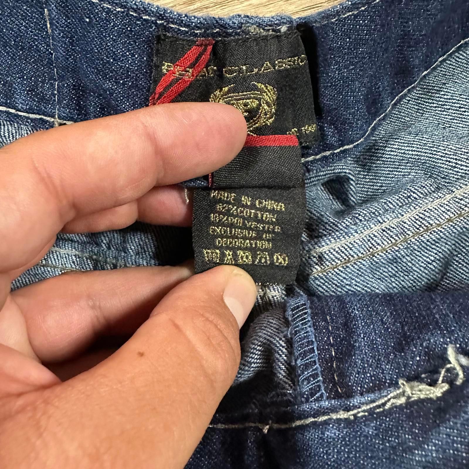 Phat Farm Phat farm Classic Mens Denim Shorts 38 Blue Casual Gold Size US 36 / EU 52 - 6 Thumbnail
