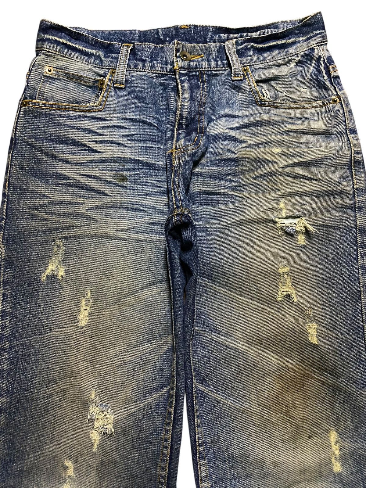 Seditionaries Arcade Vtg Distressed Loose Denim Jeans Authentic 90s Style Size US 32 / EU 48 - 5 Thumbnail
